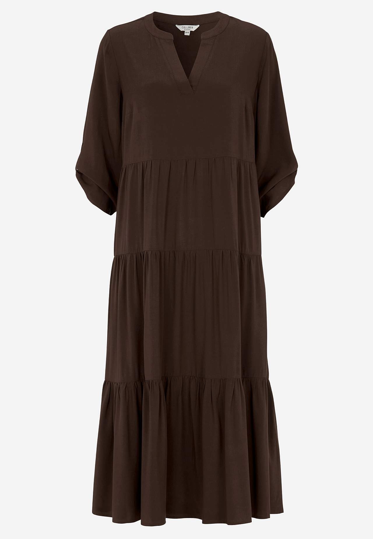 Kleid mit Volants