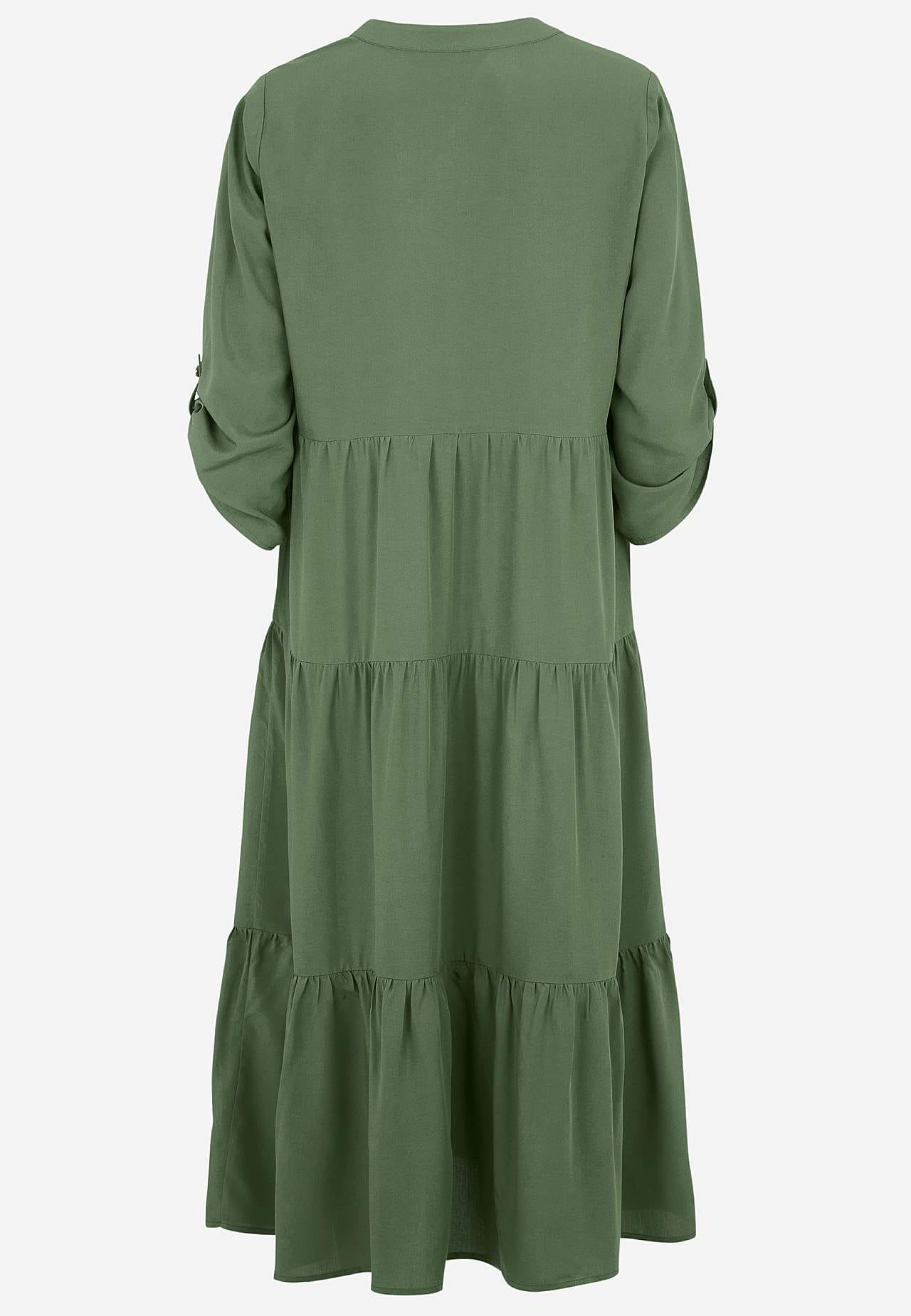Kleid mit Volants