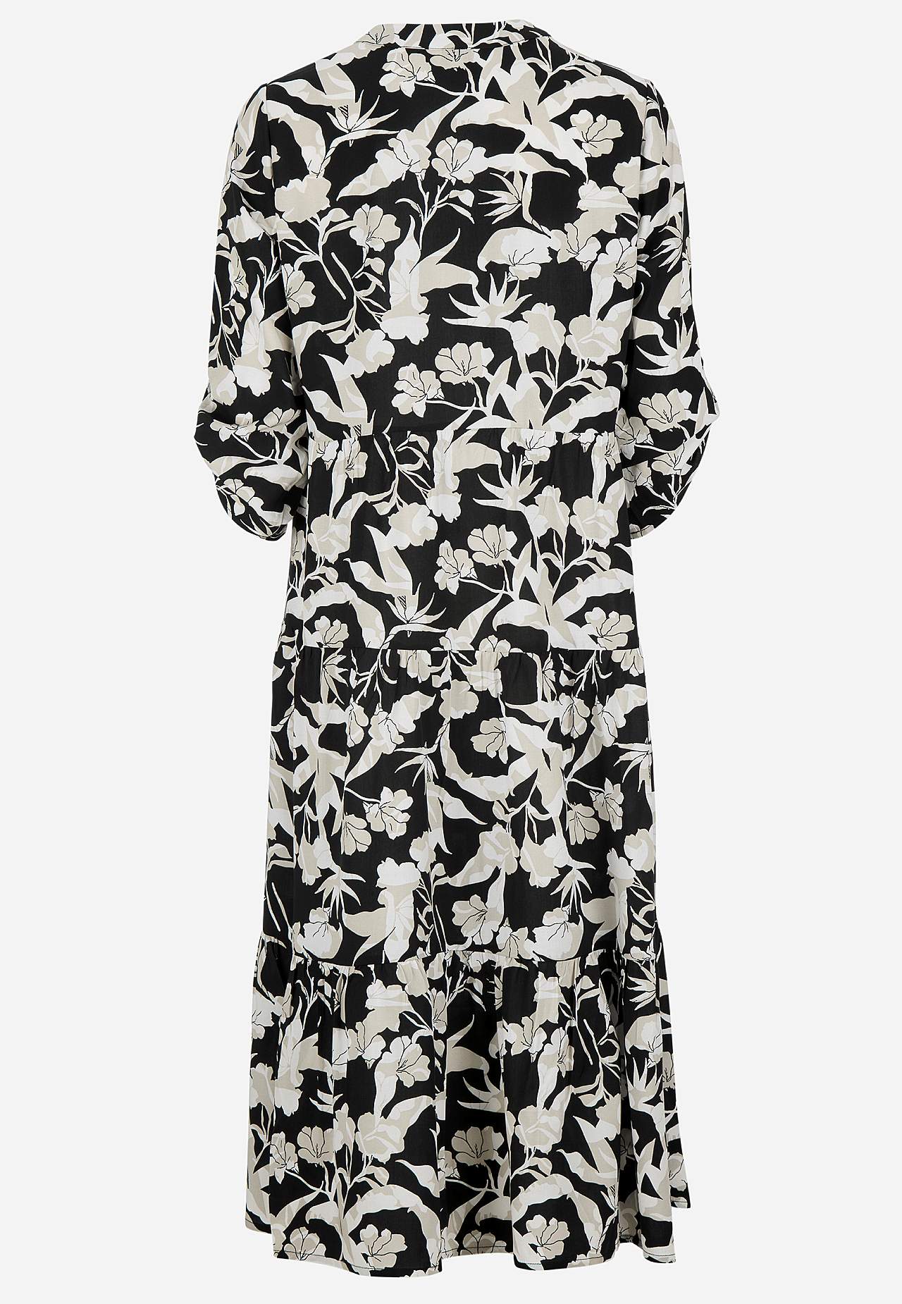 Kleid mit Volants