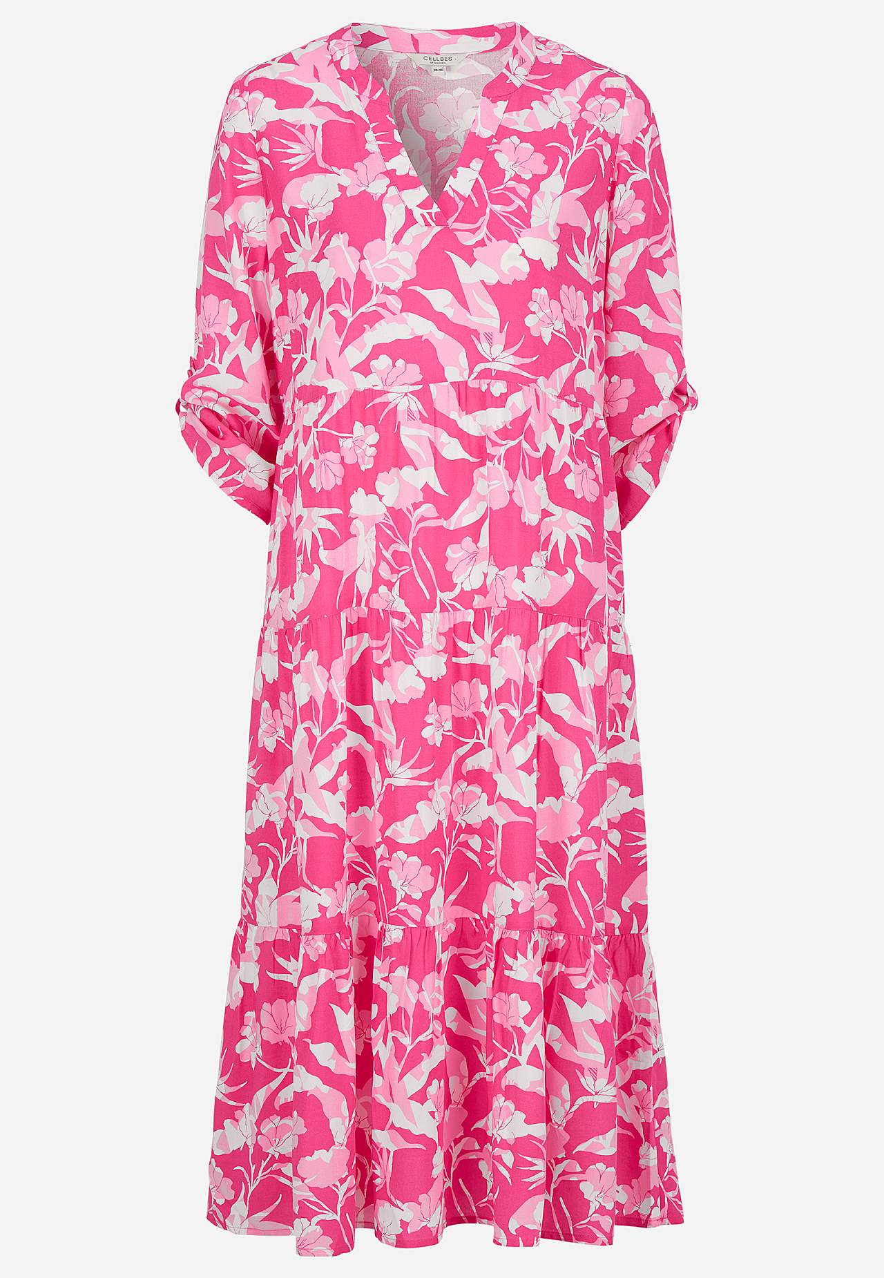 Kleid mit Volants