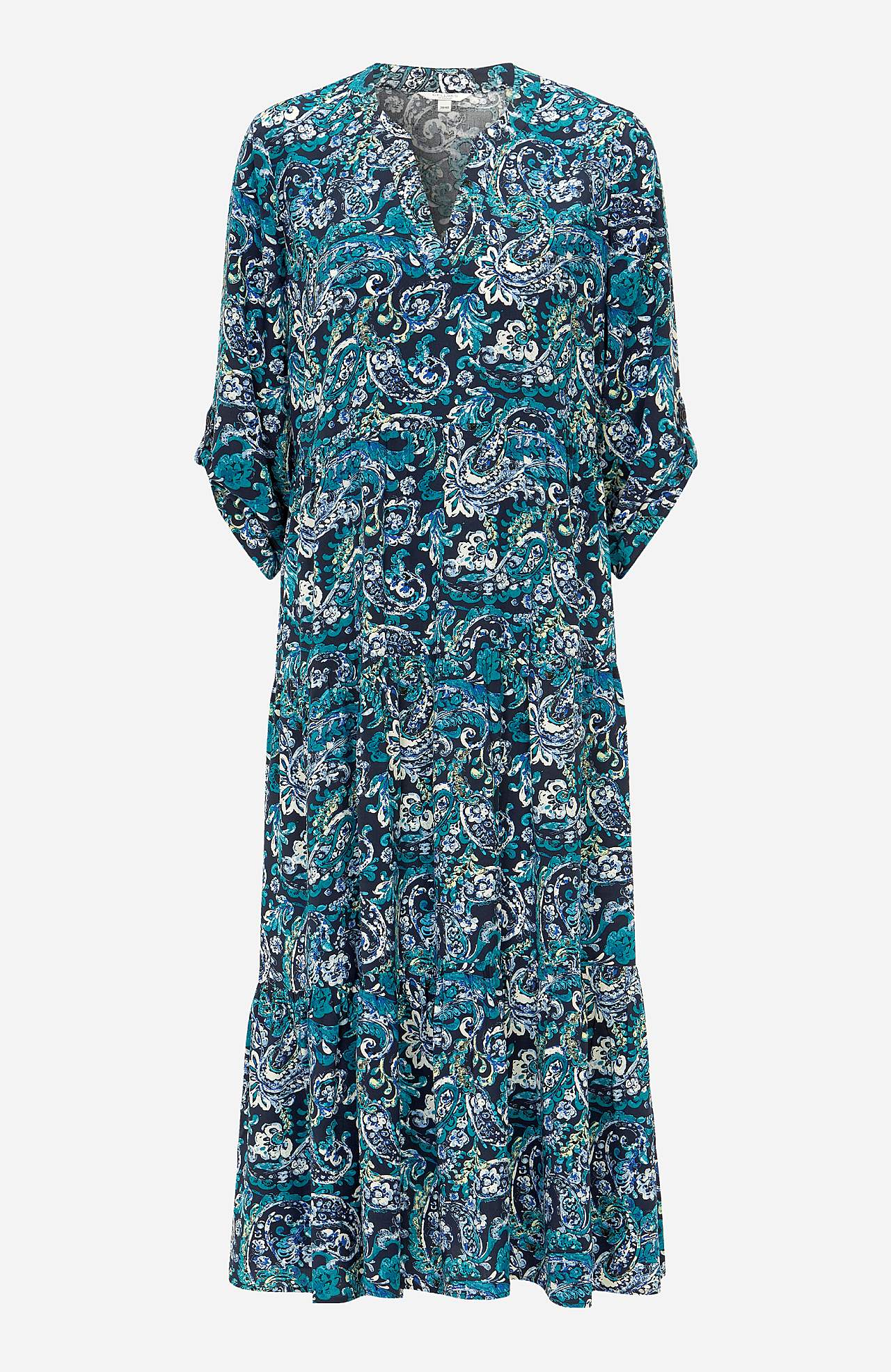 Kleid mit Volants