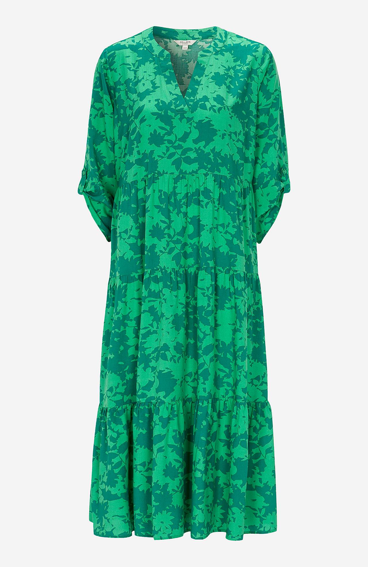 Kleid mit Volants