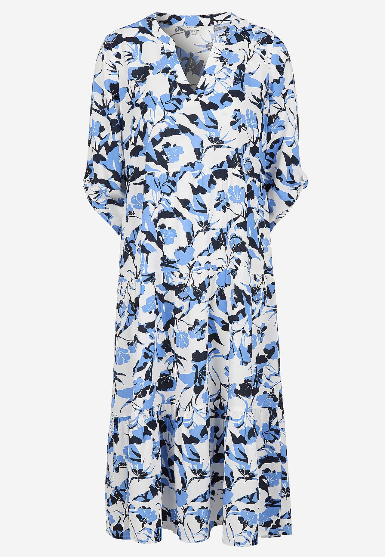 Kleid mit Volants