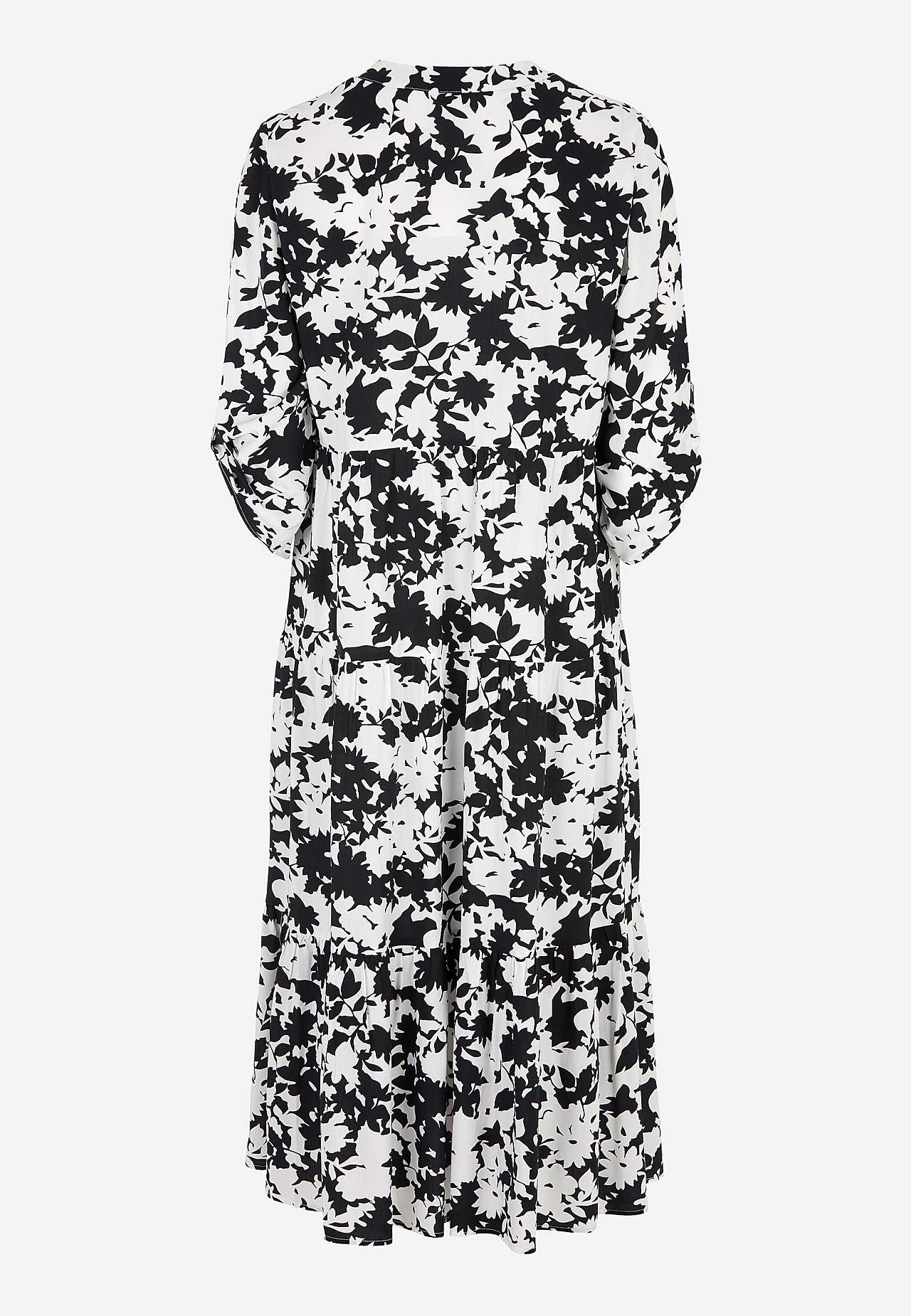 Kleid mit Volants