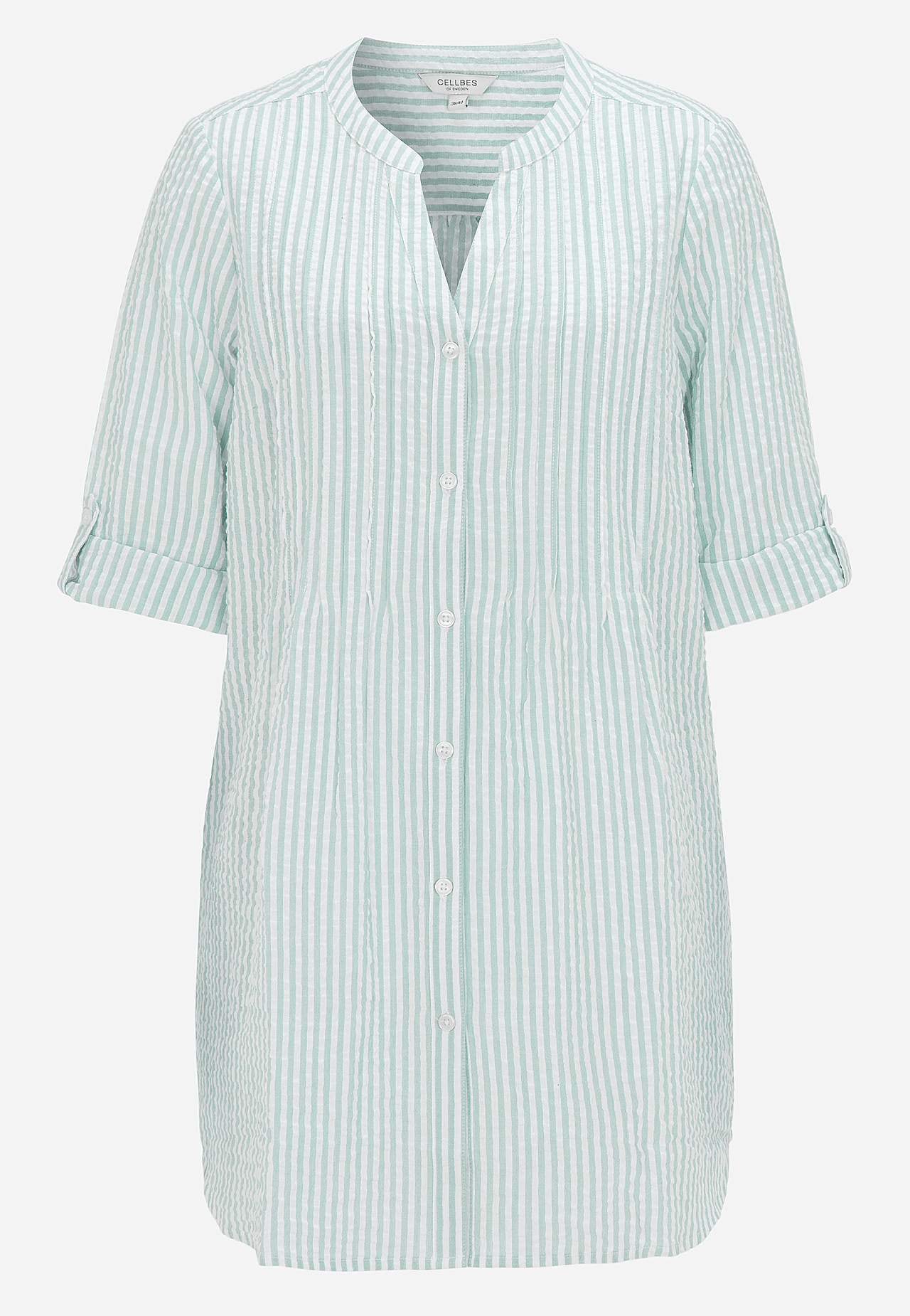 Tunika aus Seersucker