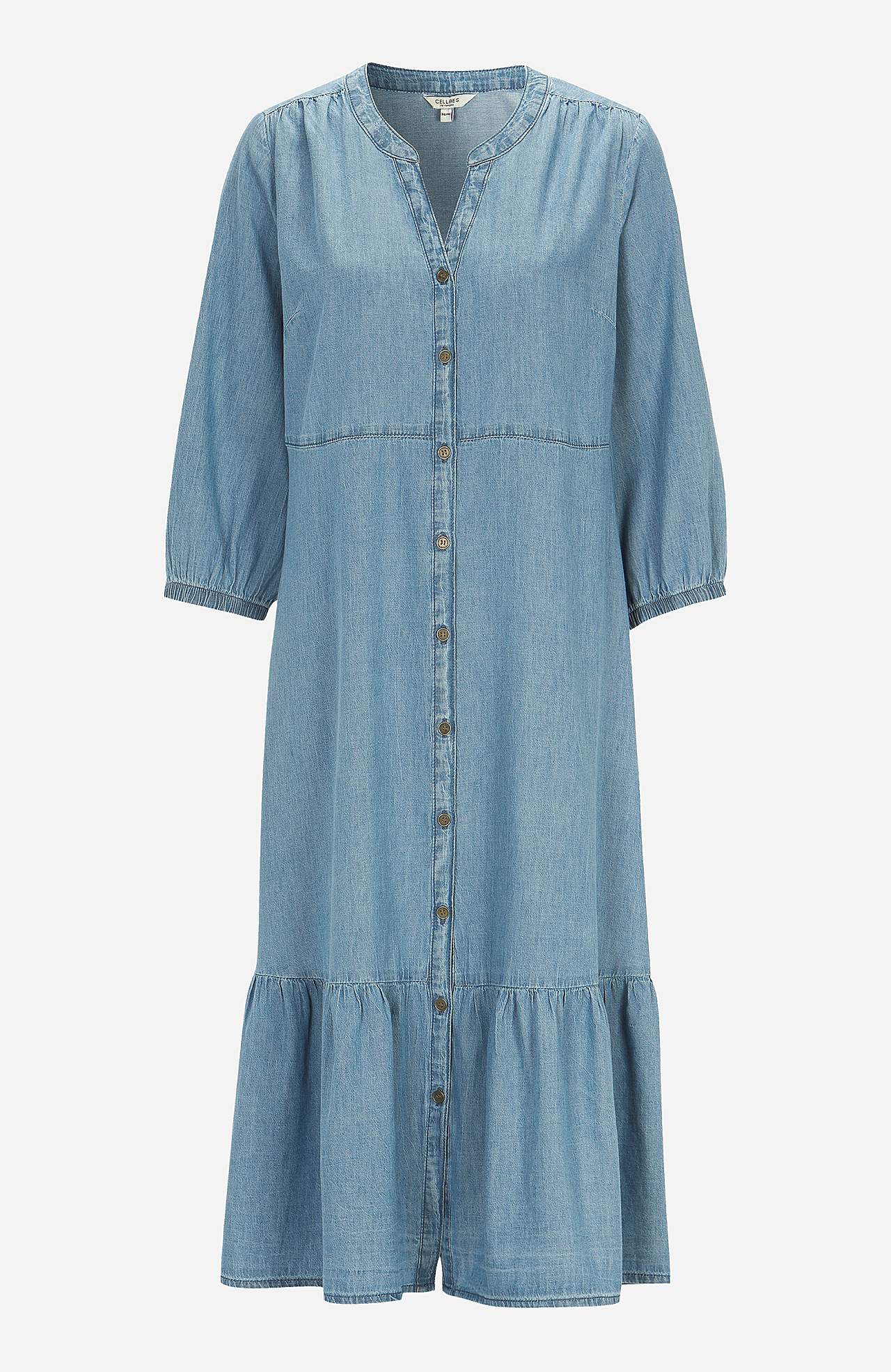 Jeanskleid mit Volant Sonja