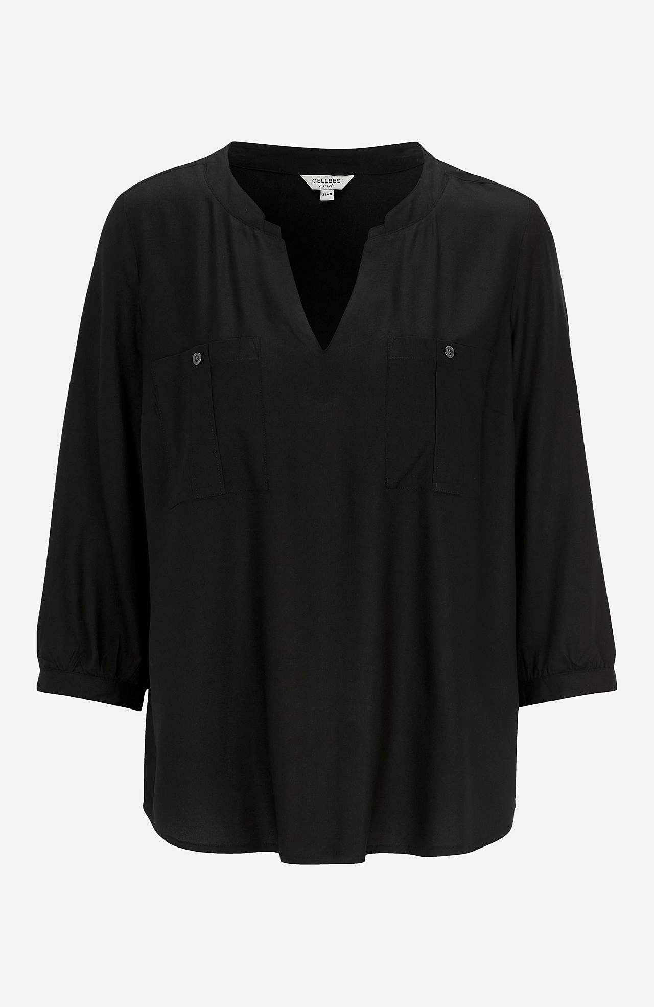Bluse mit Taschen Marlene