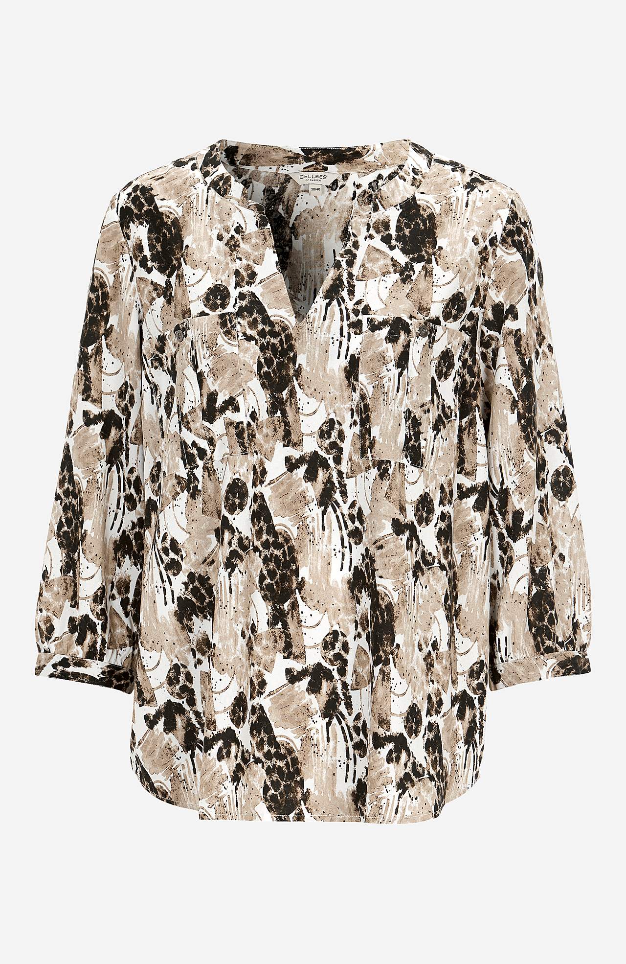 Bluse mit Taschen Marlene