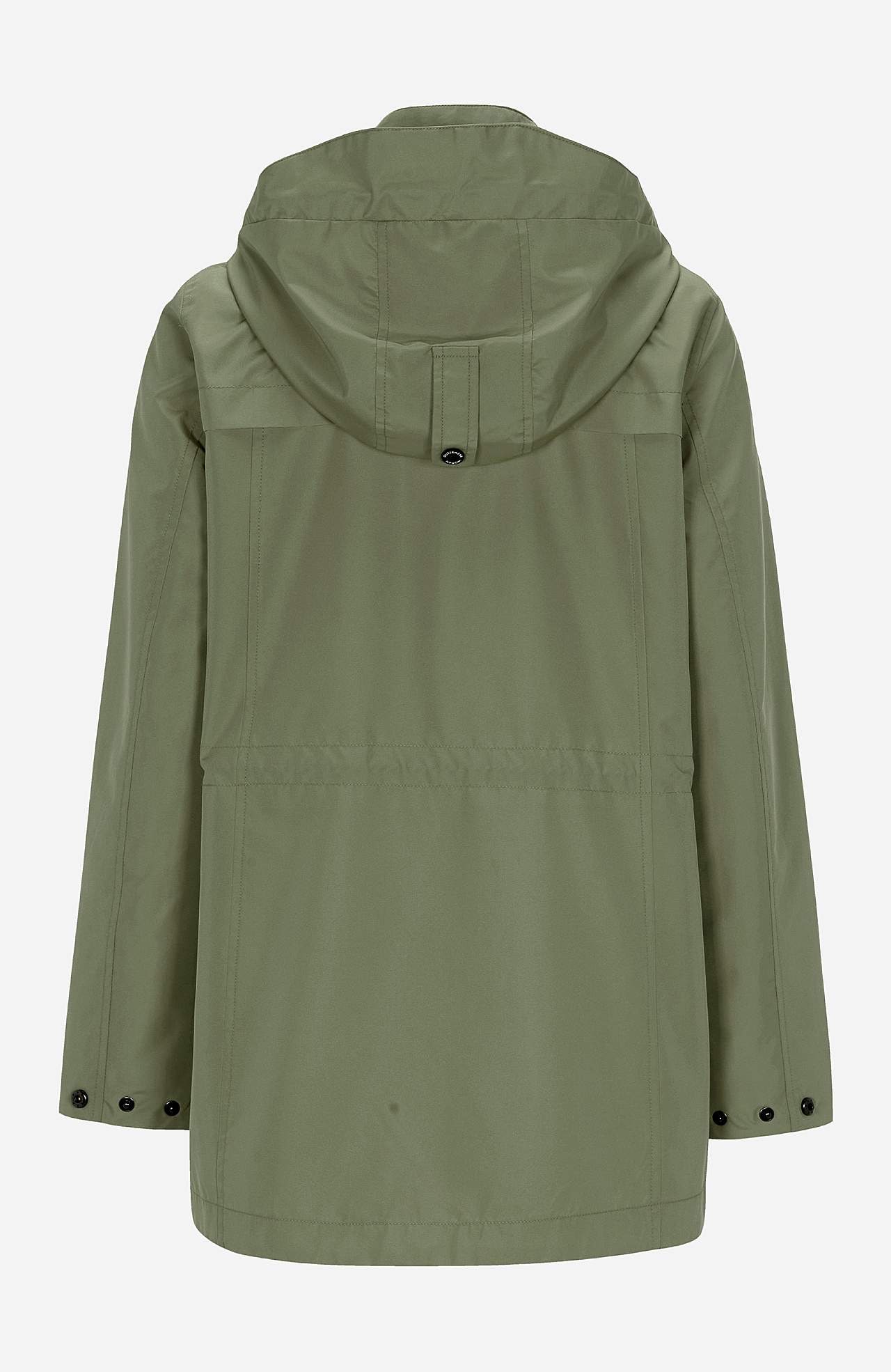 Winddichte Jacke mit Kapuze