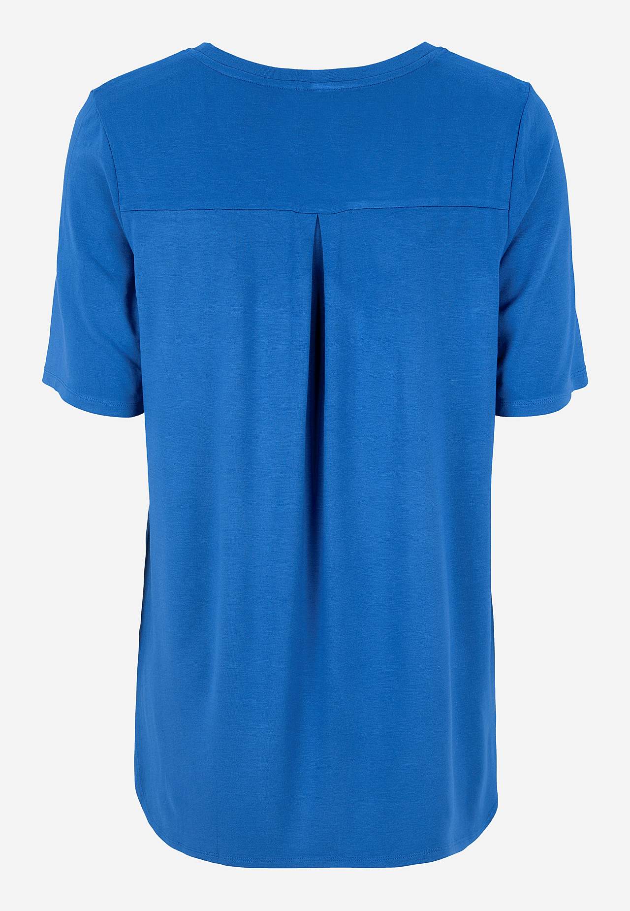 Jersey-Top mit kurzem Ärmel