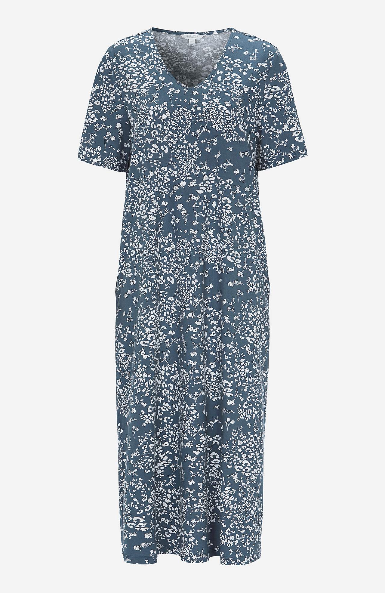 Nachtkleid mit kleinen Blumen Mimmi