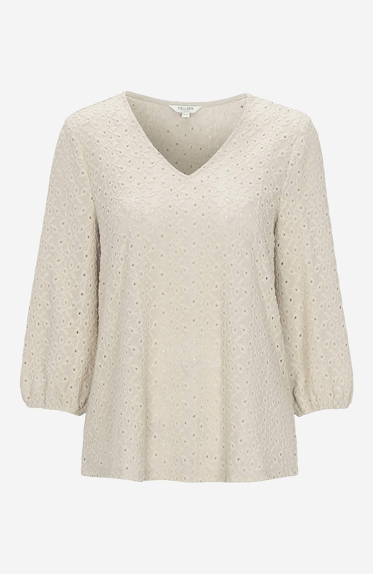 Spitzenbustier mit Lochmuster