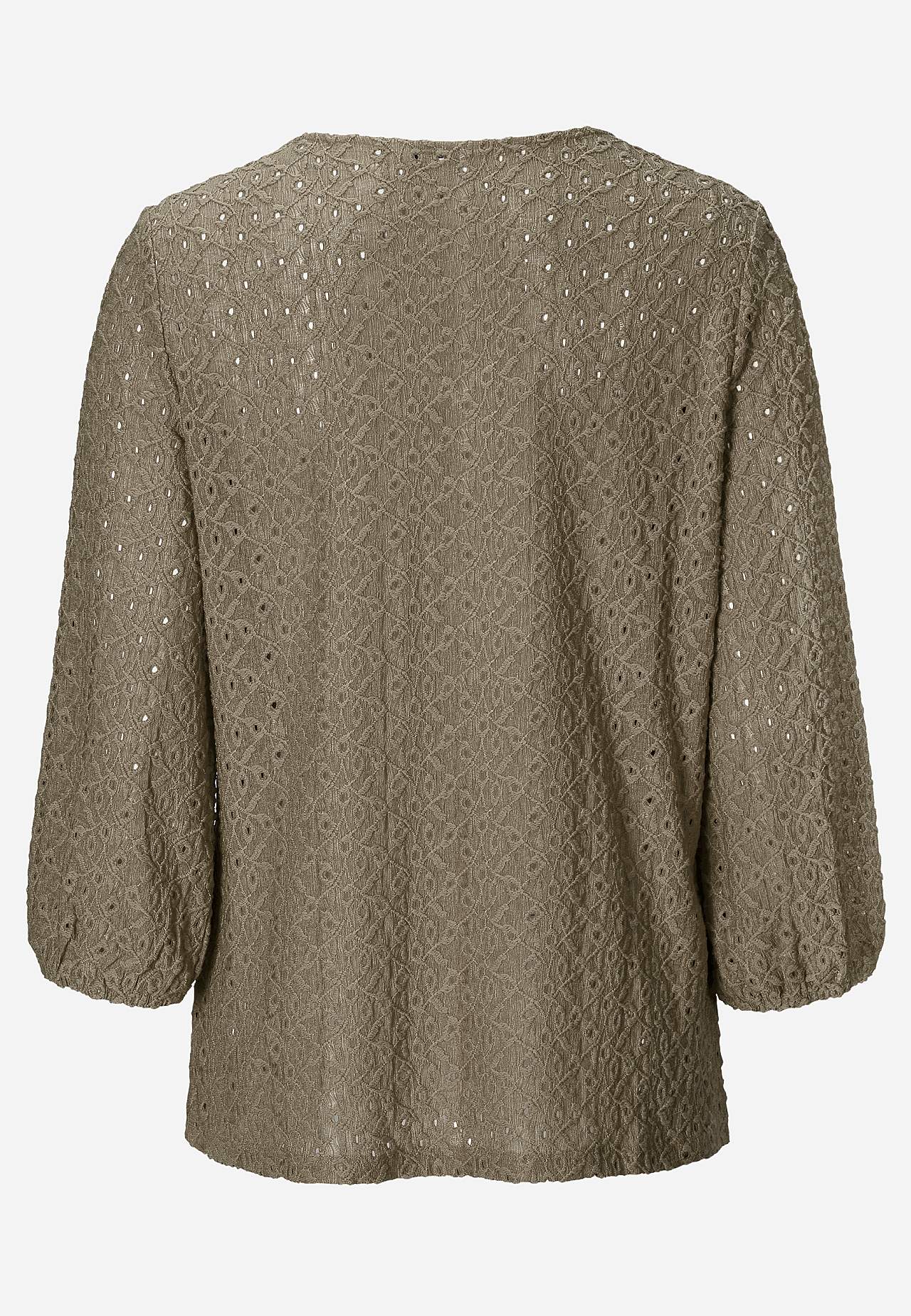 Spitzenbustier mit Lochmuster