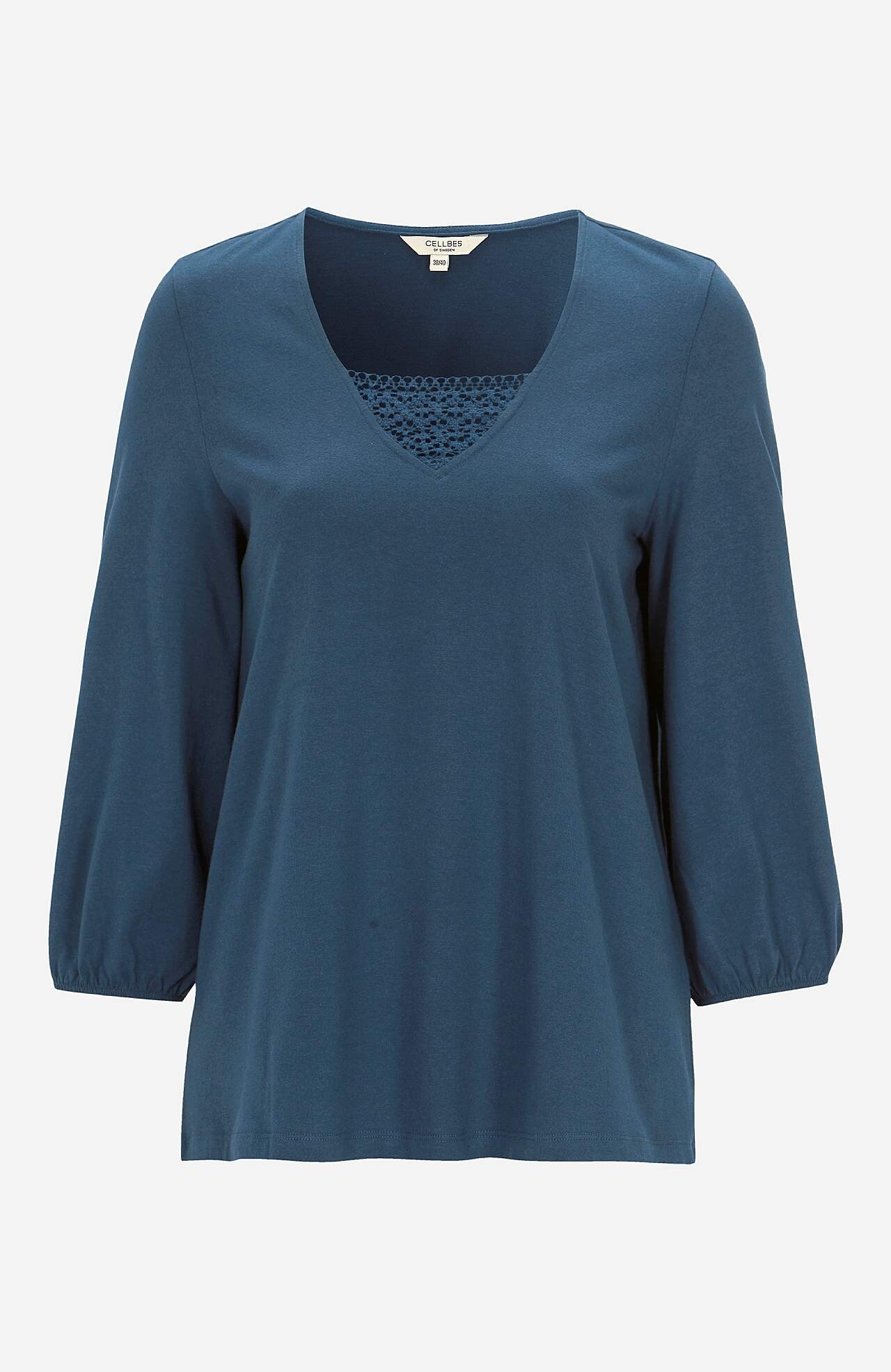 Jersey-Top mit Spitze Grace