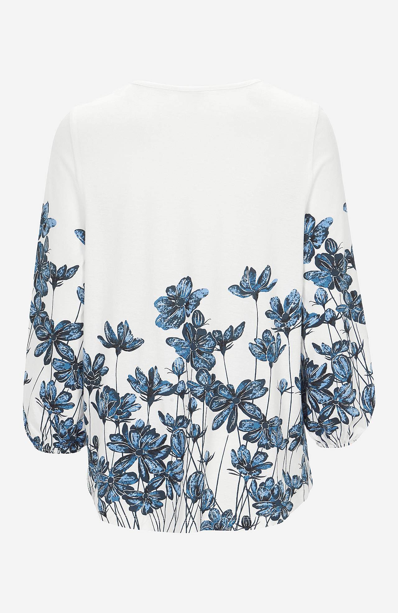 Jersey-Top mit einem Blumen-Muster Engla
