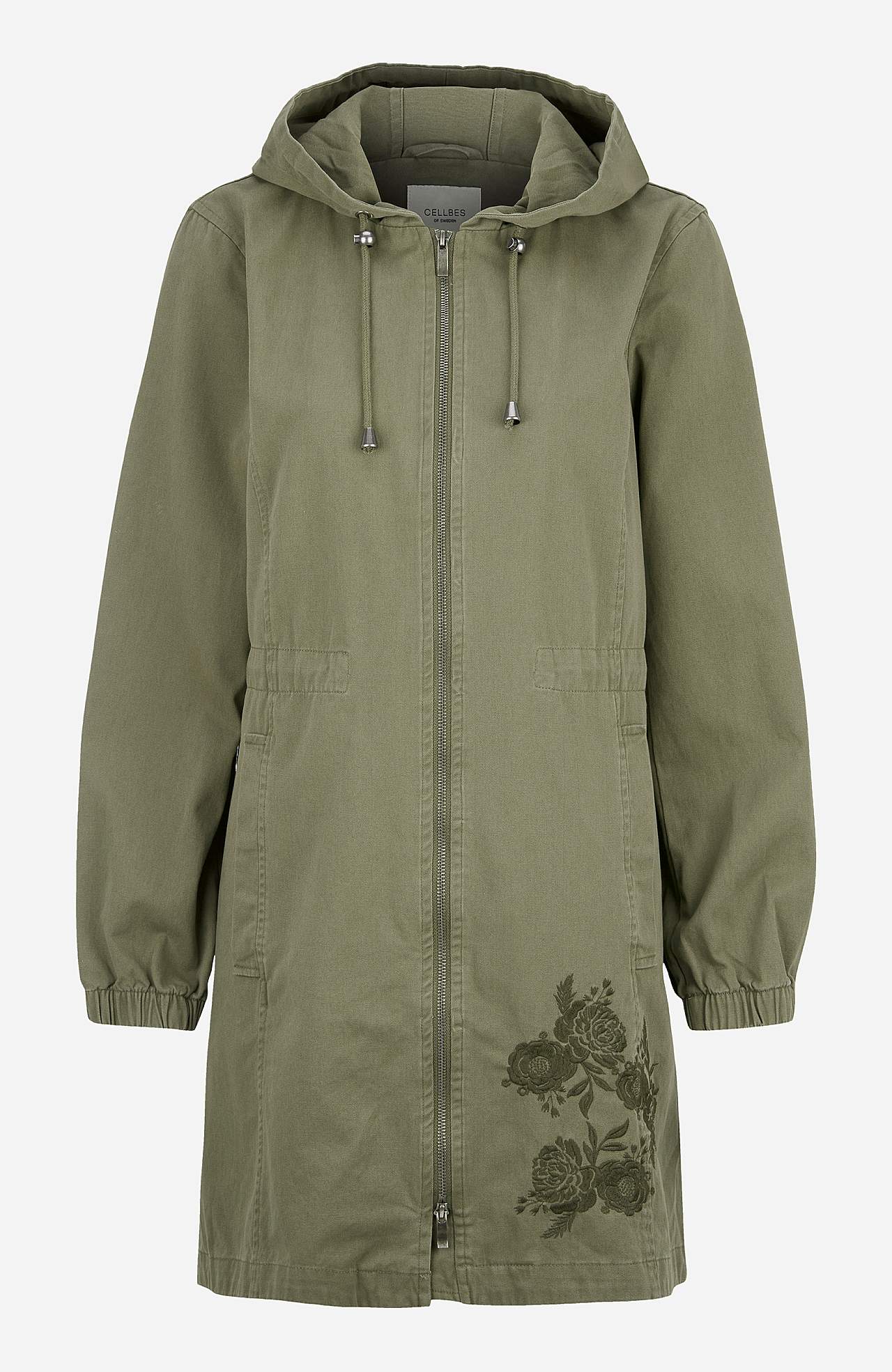 Parka mit Stickerei