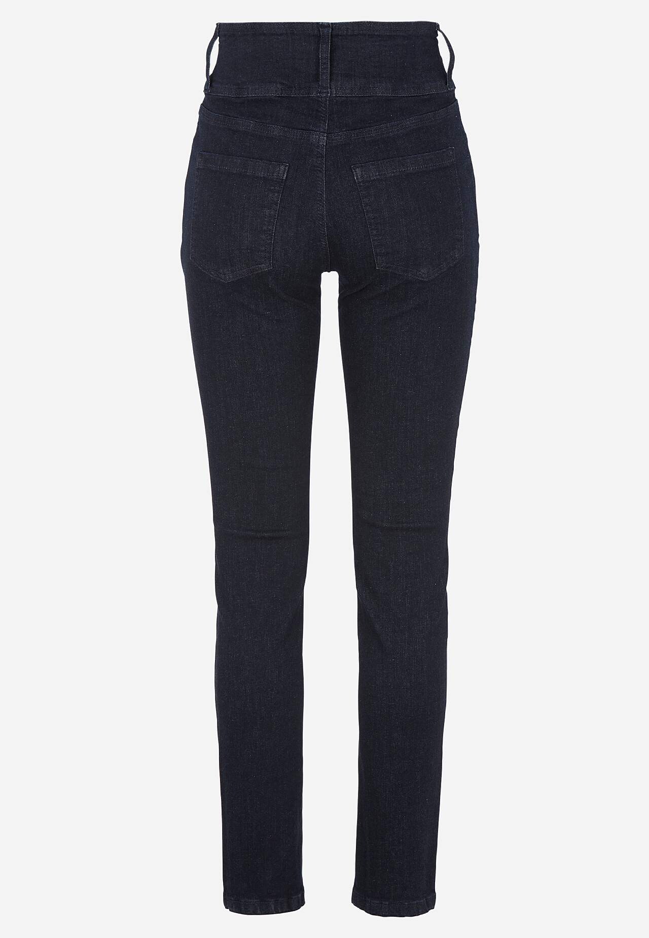 Schmale Jeans mit hohem Schnitt - drei Längen