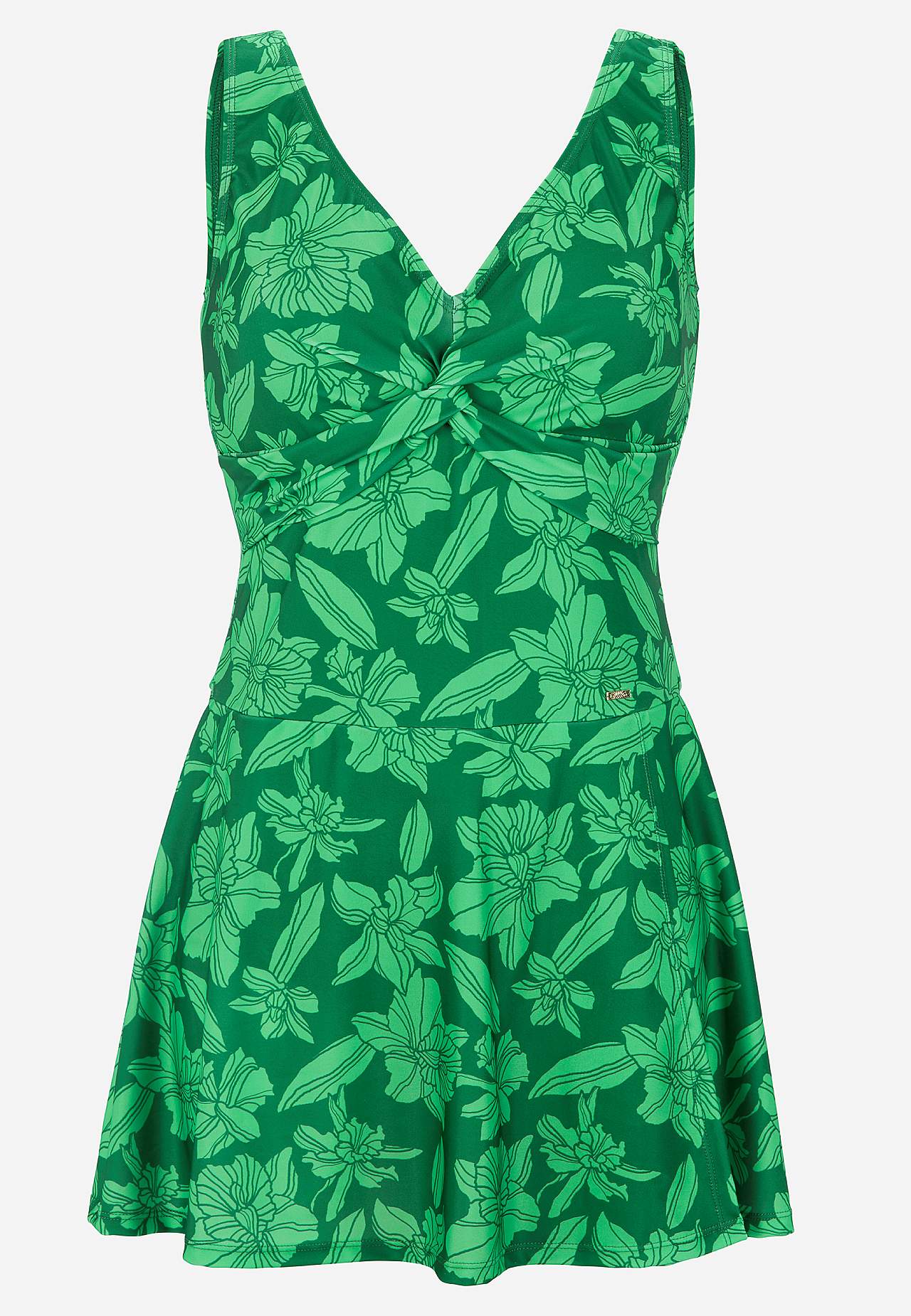 Badeanzug-Kleid mit einem Allover-Muster Tampa