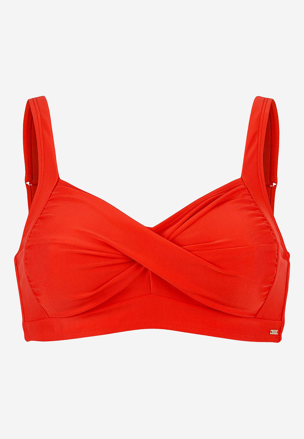 Einfarbiger, bügelloser Bikini-BH Nerja