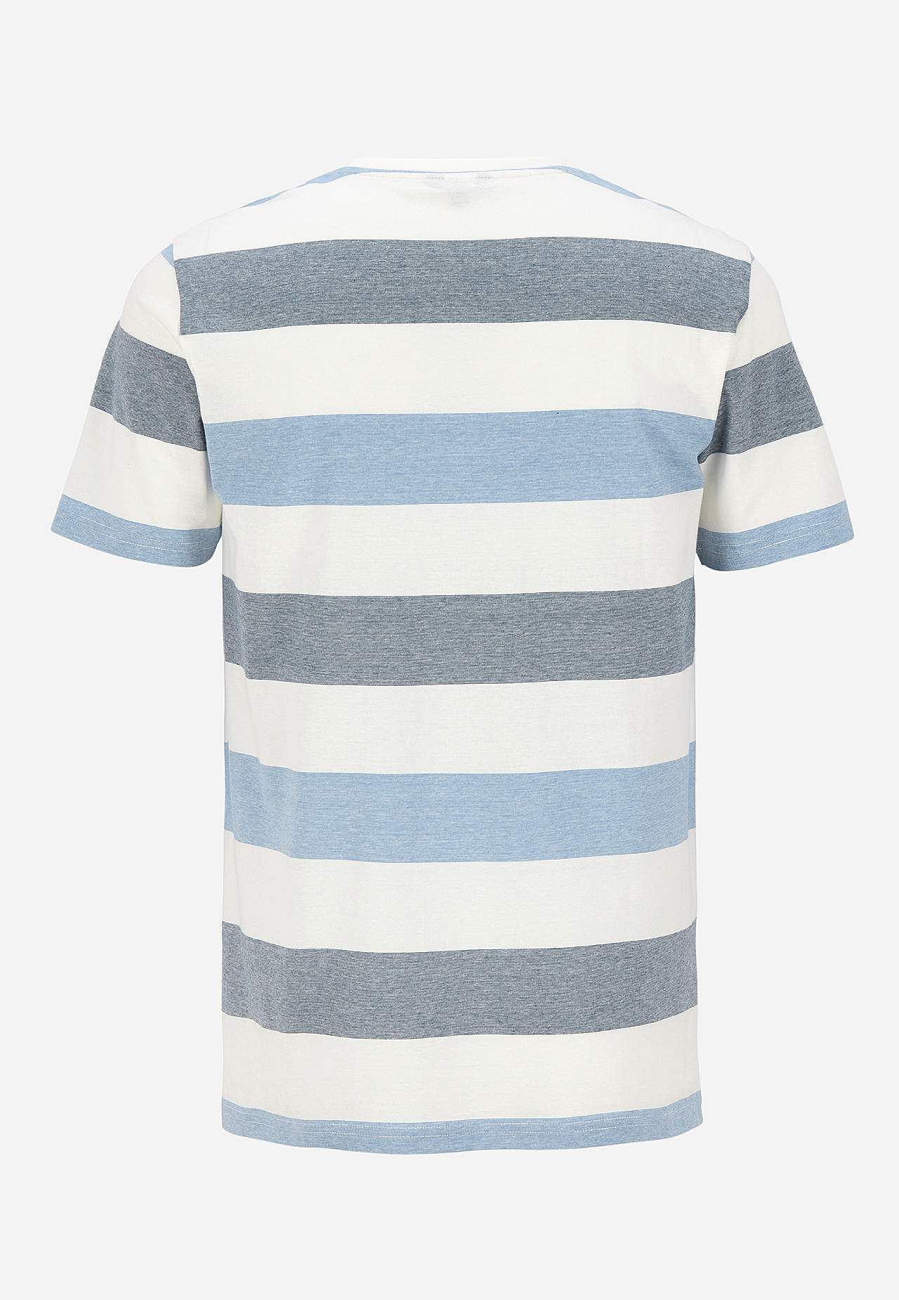 T-Shirt mit breiten Streifen Johannes