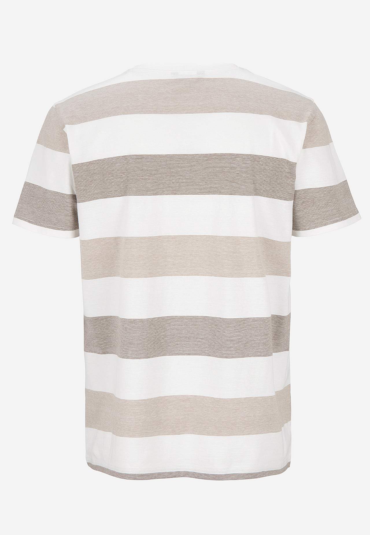 T-Shirt mit breiten Streifen Johannes