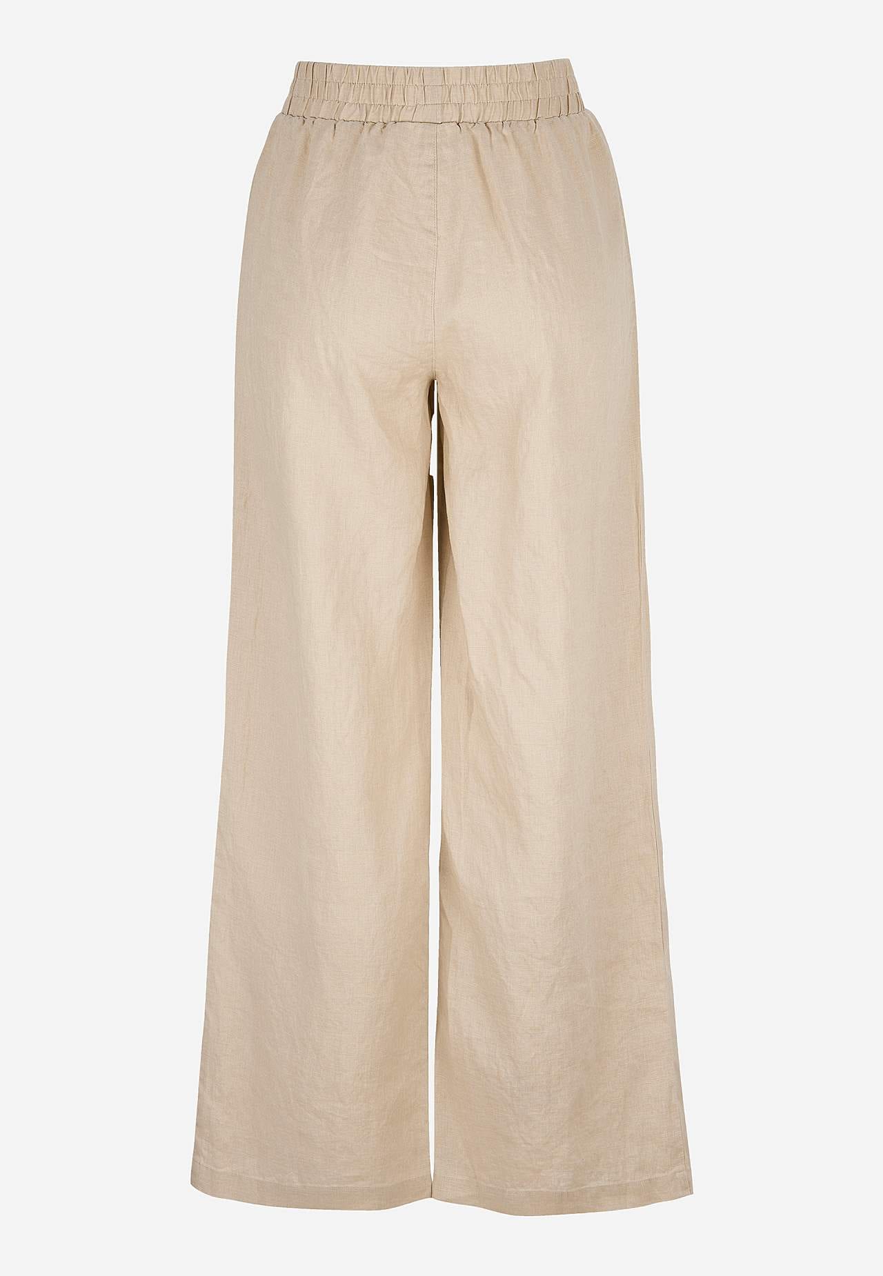 Leinenhose Premium mit breiten Beinen