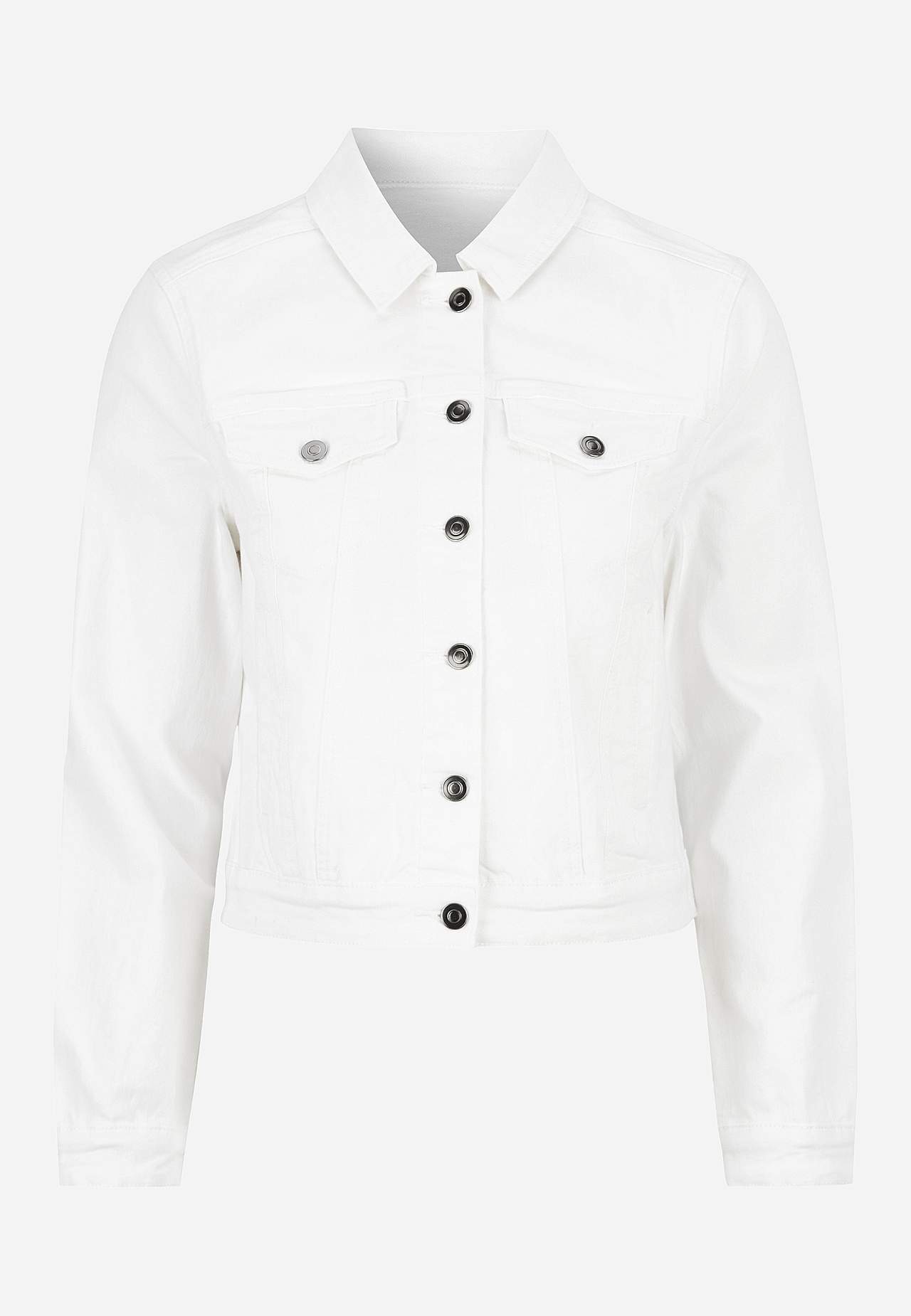 Jeansjacke mit Stretch
