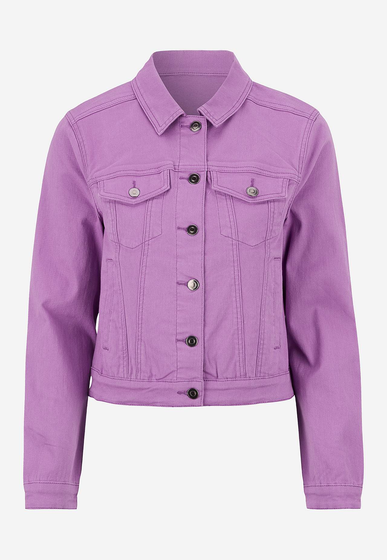 Jeansjacke mit Stretch