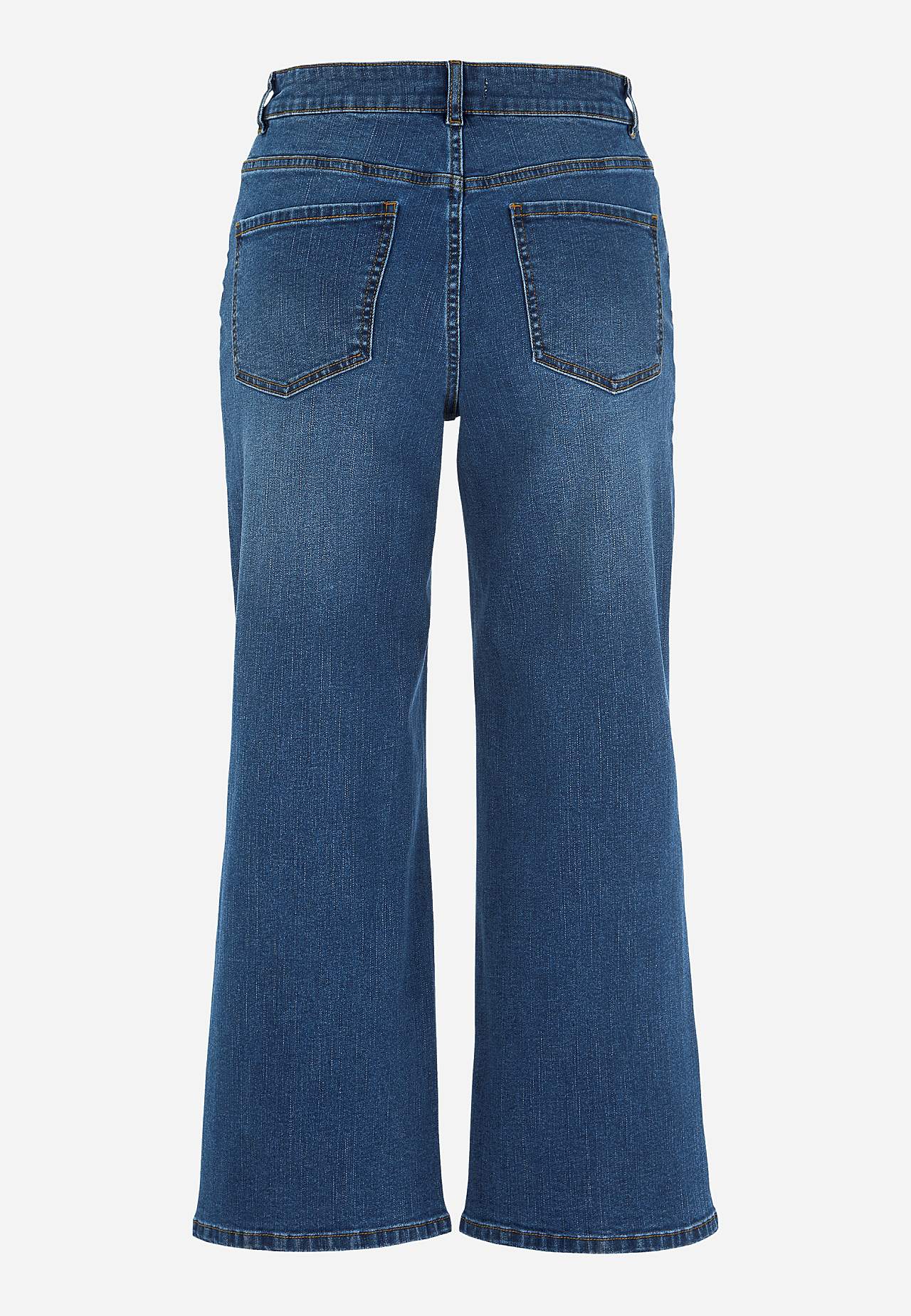 Elastische Knöcheljeans