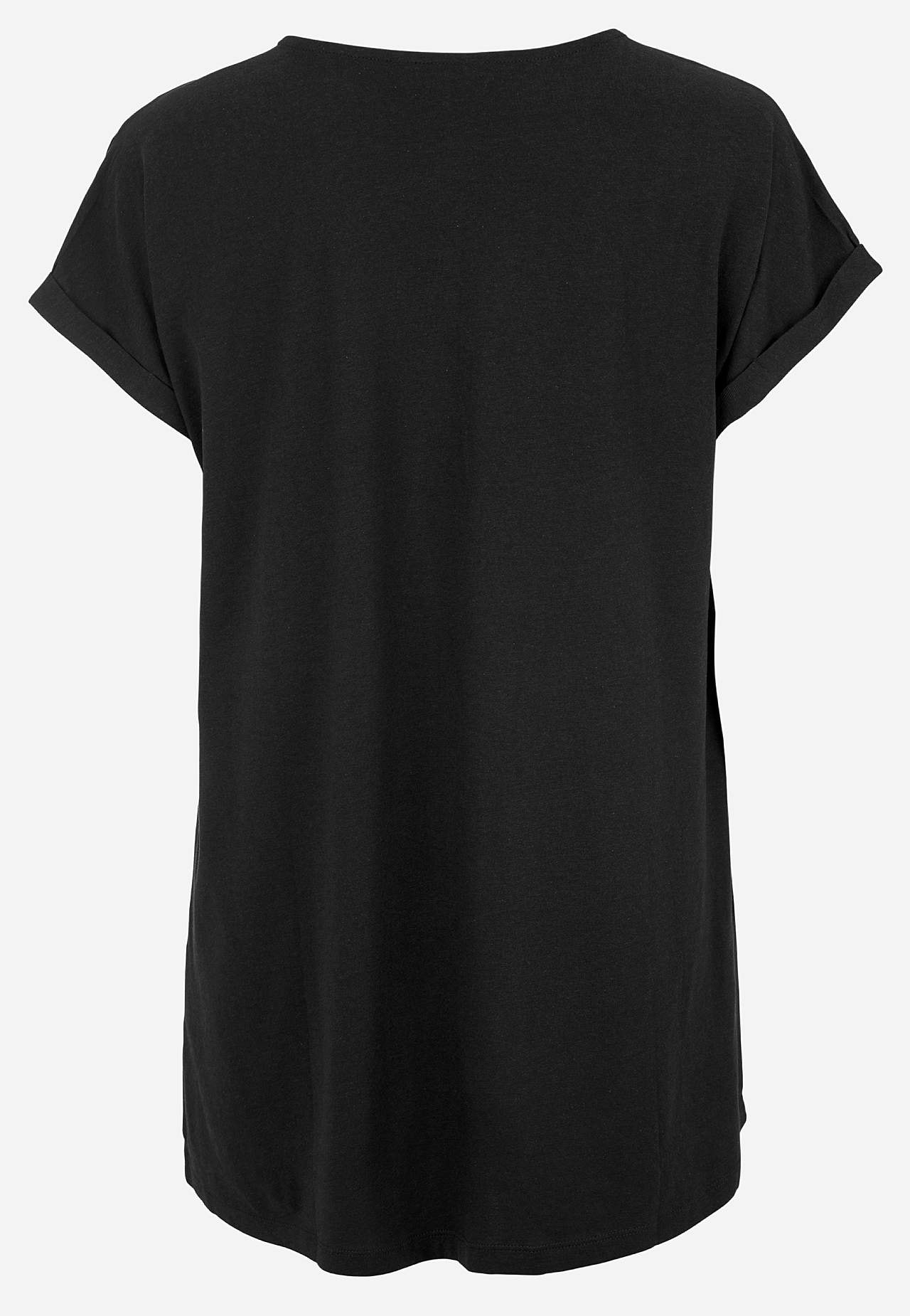 Kurzärmlige Jersey-Tunika