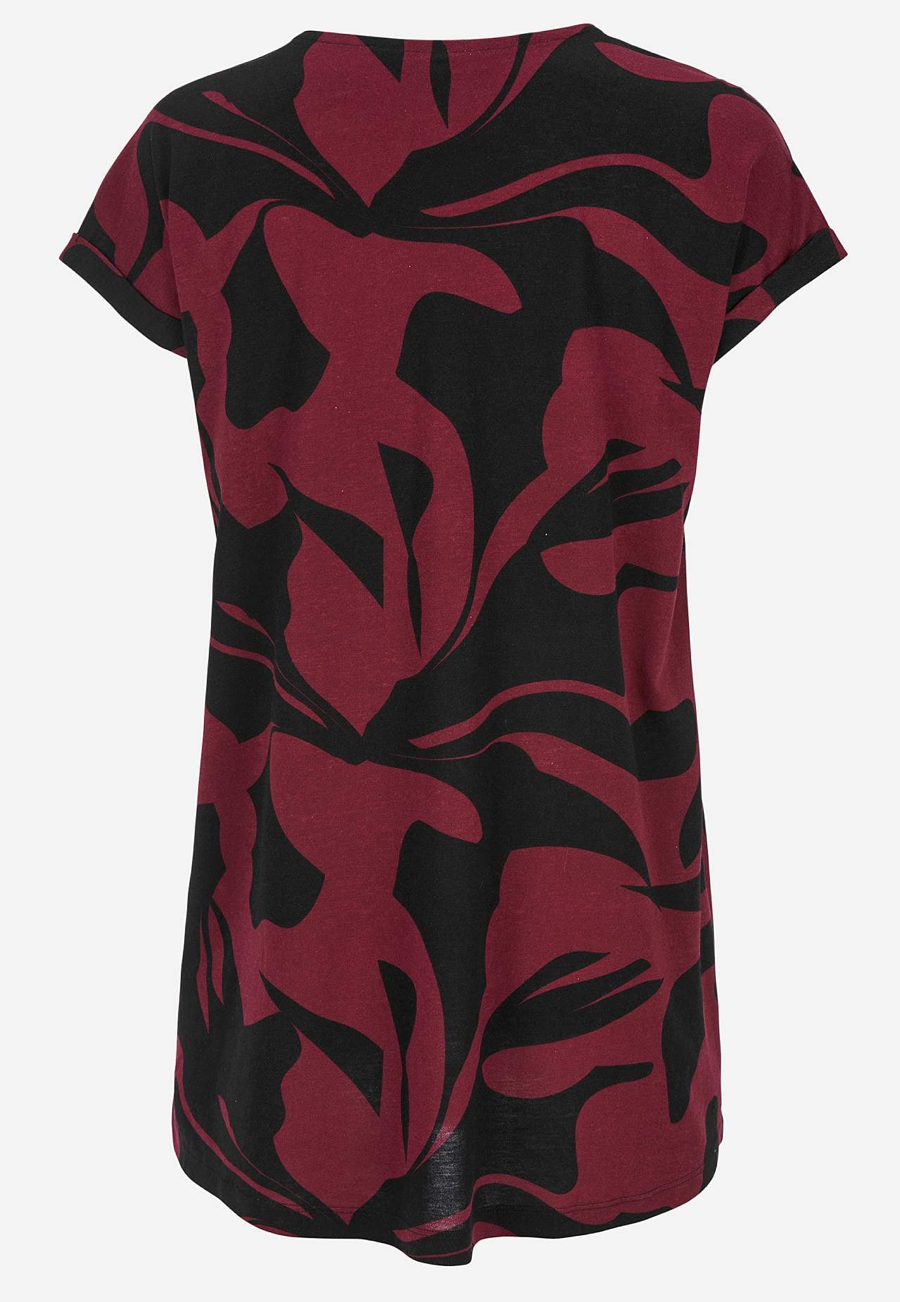 Kurzärmlige Jersey-Tunika