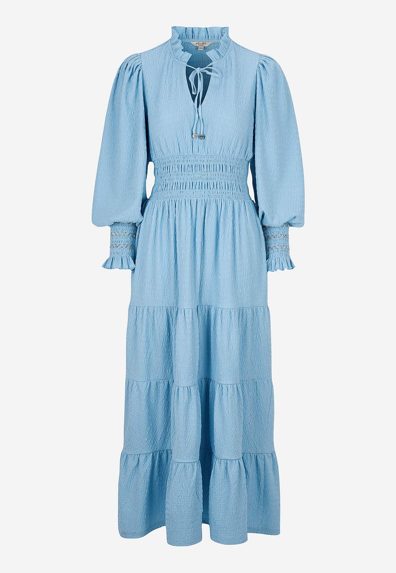 Langärmliges Maxikleid Portofino