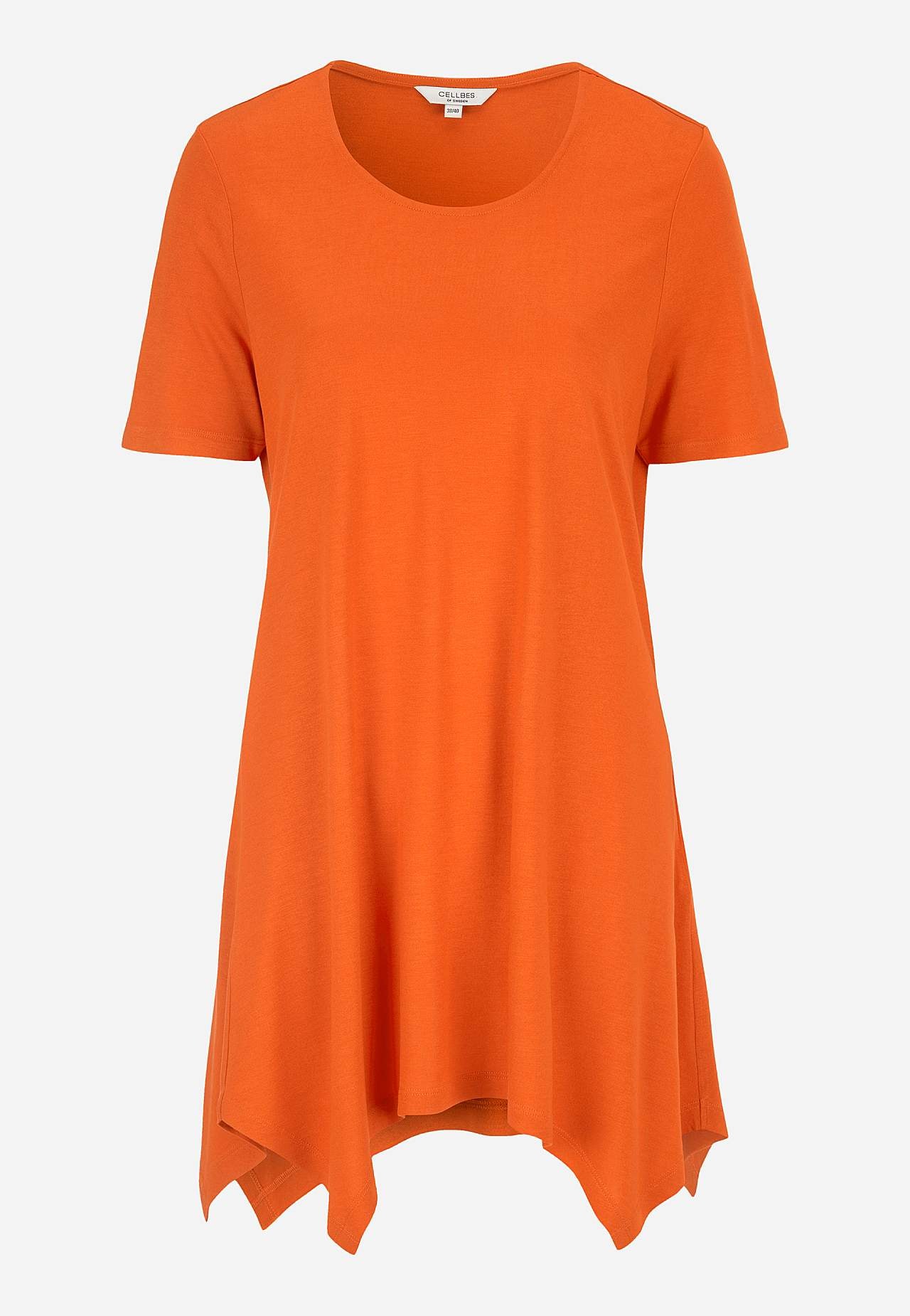 Asymmetrische Jersey-Tunika