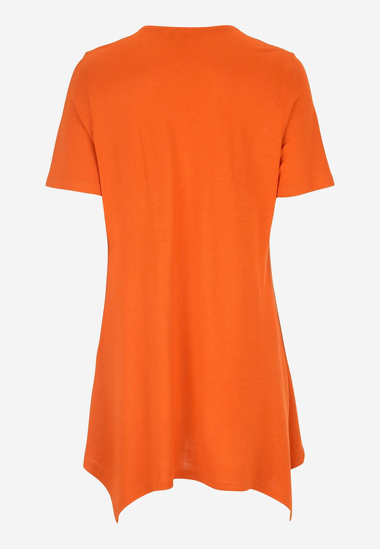 Asymmetrische Jersey-Tunika