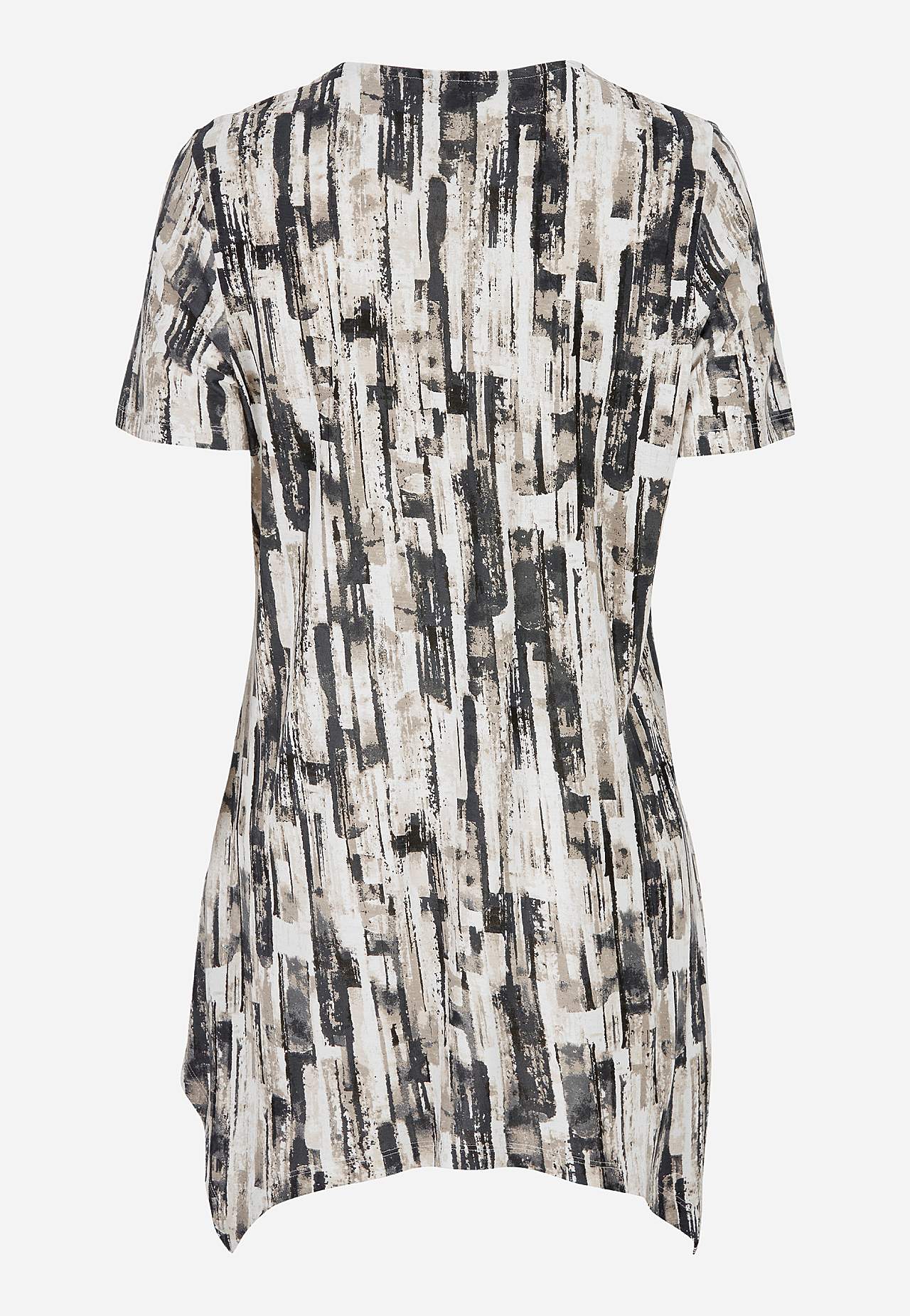 Asymmetrische Jersey-Tunika