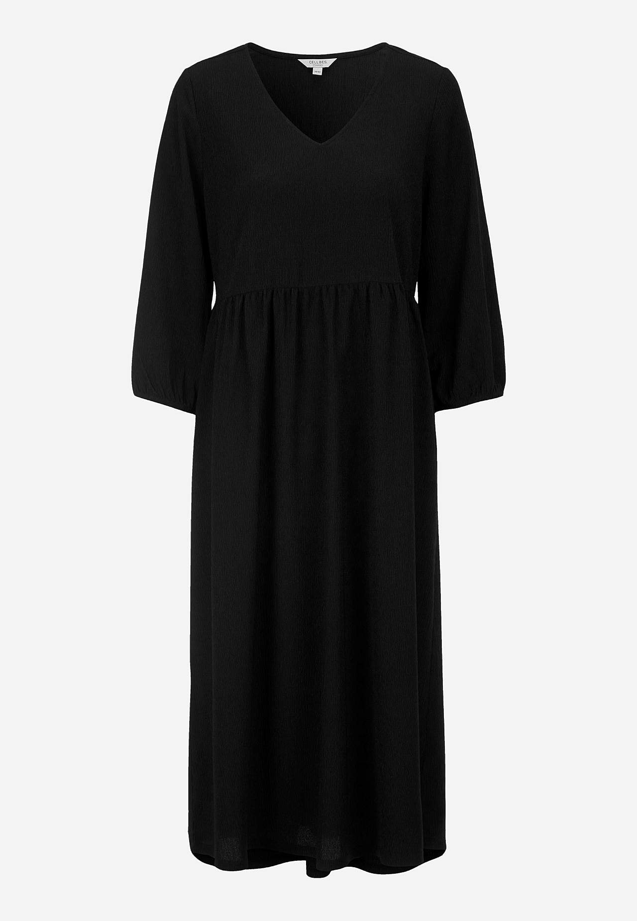 Jerseykleid mit Strukturmuster