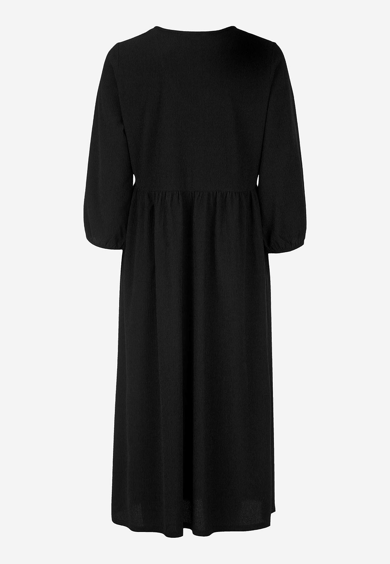 Jerseykleid mit Strukturmuster