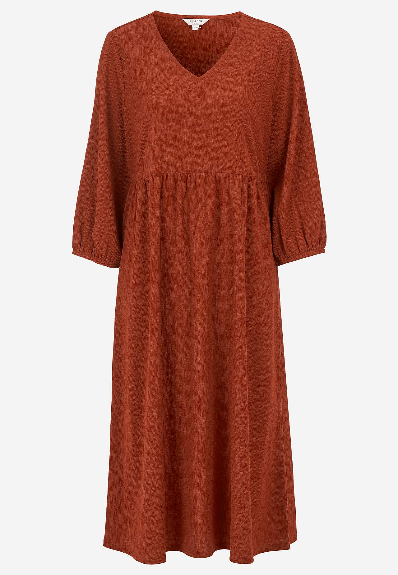 Jerseykleid mit Strukturmuster