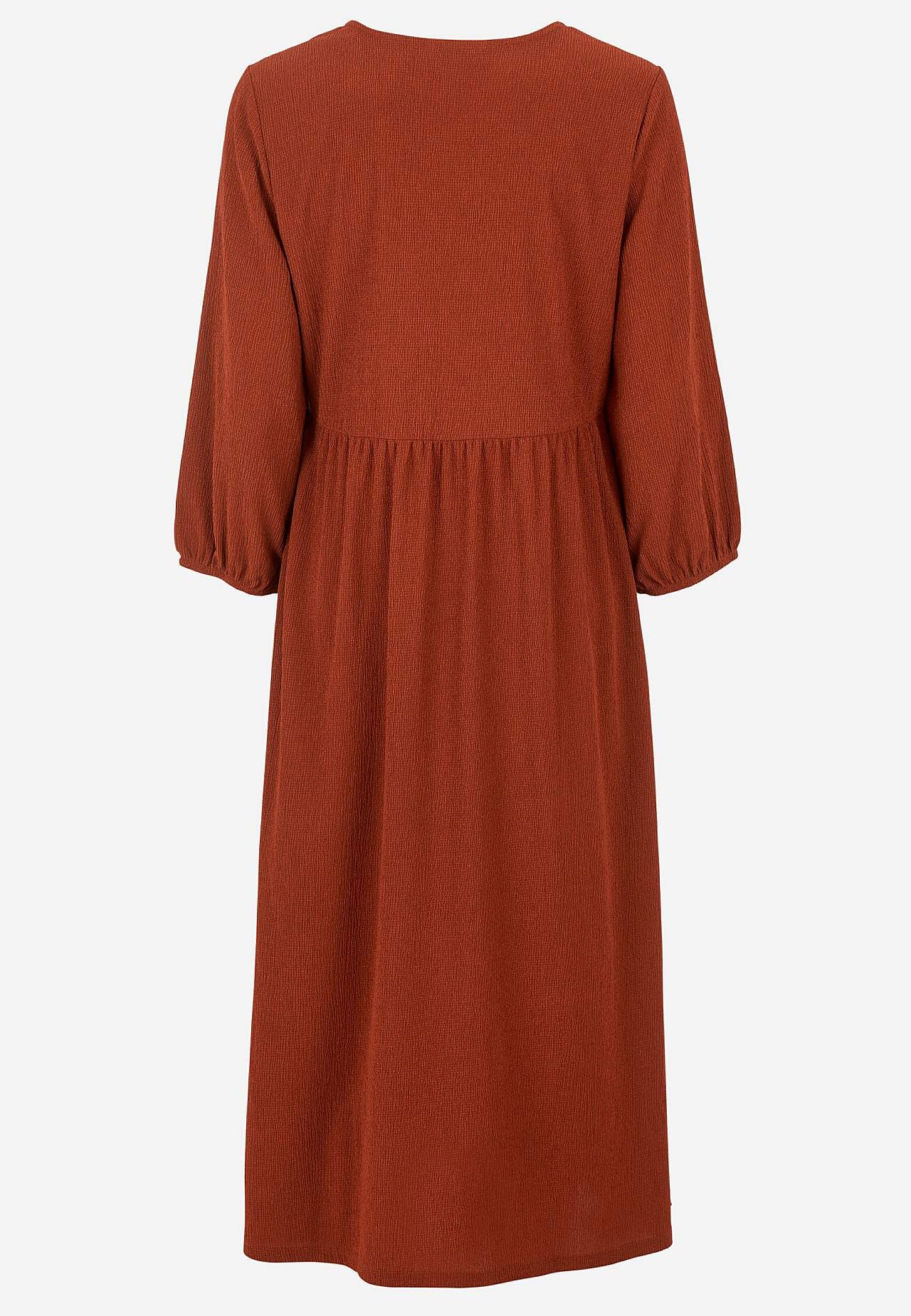 Jerseykleid mit Strukturmuster