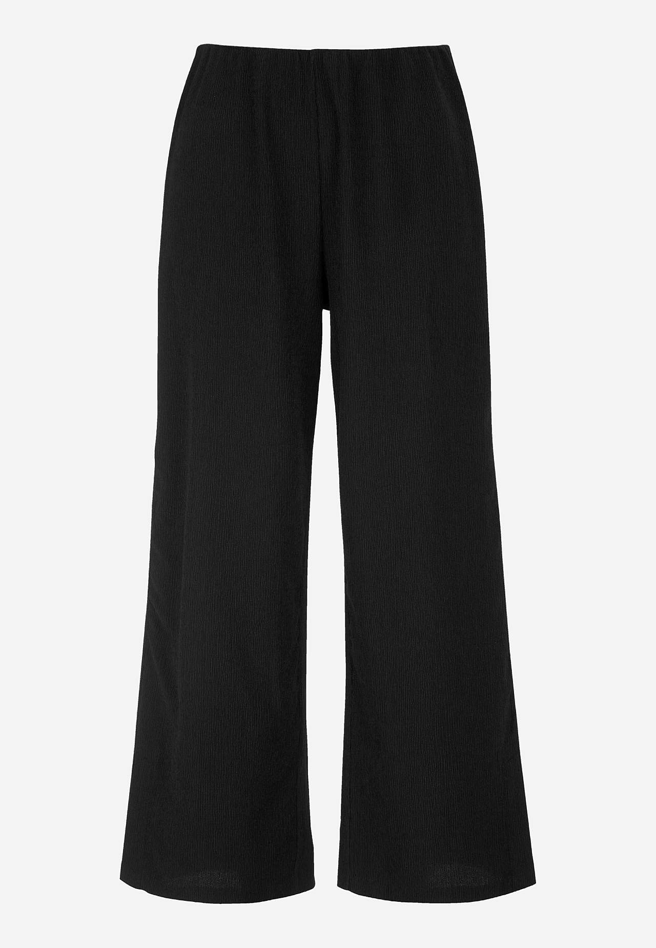 Jerseyhose mit Strukturmuster