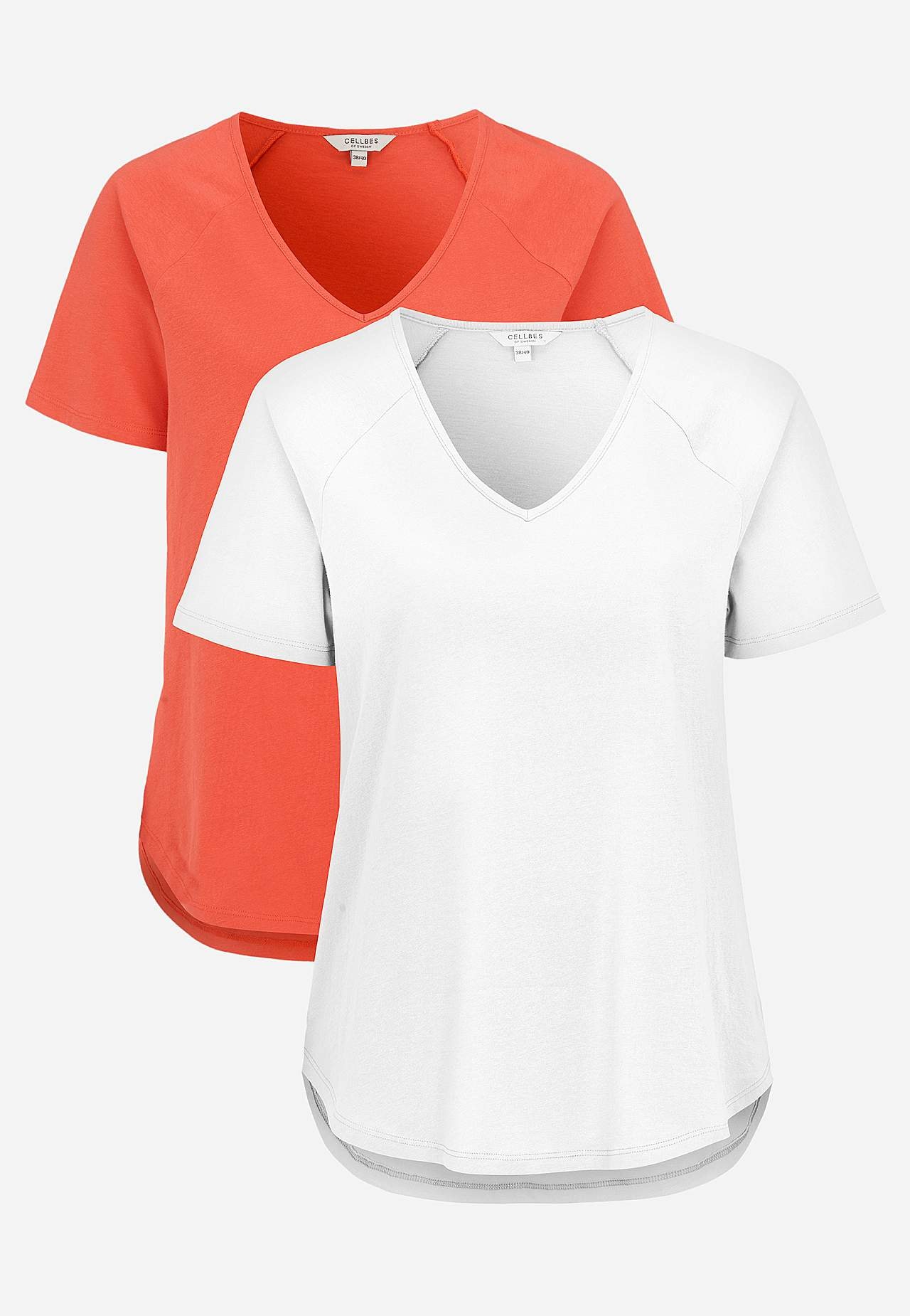Jersey-Top mit Raglanärmel 2er-Pack