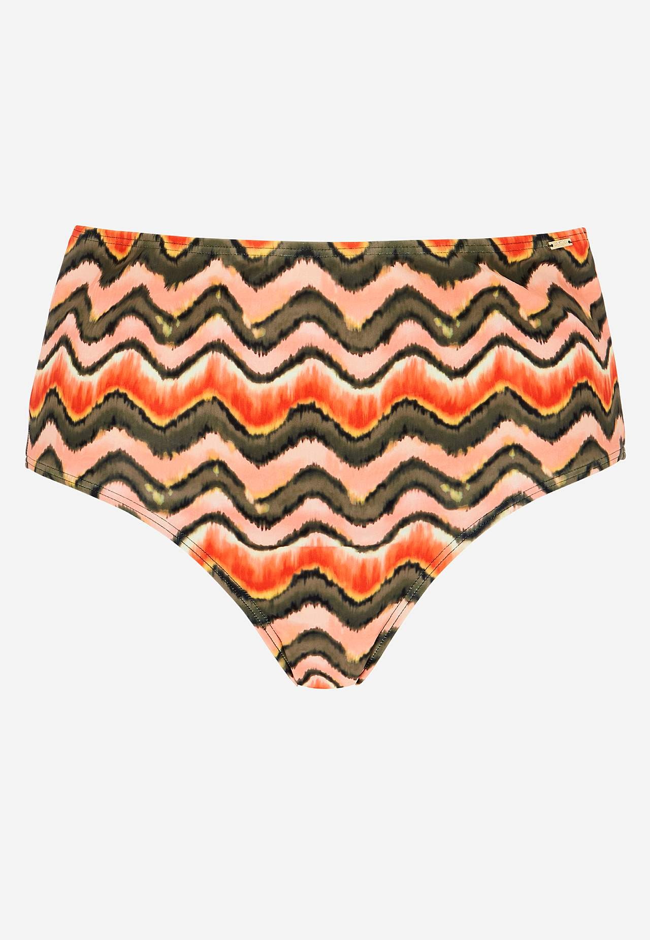 Bikini-Unterteil mit hohem Bund