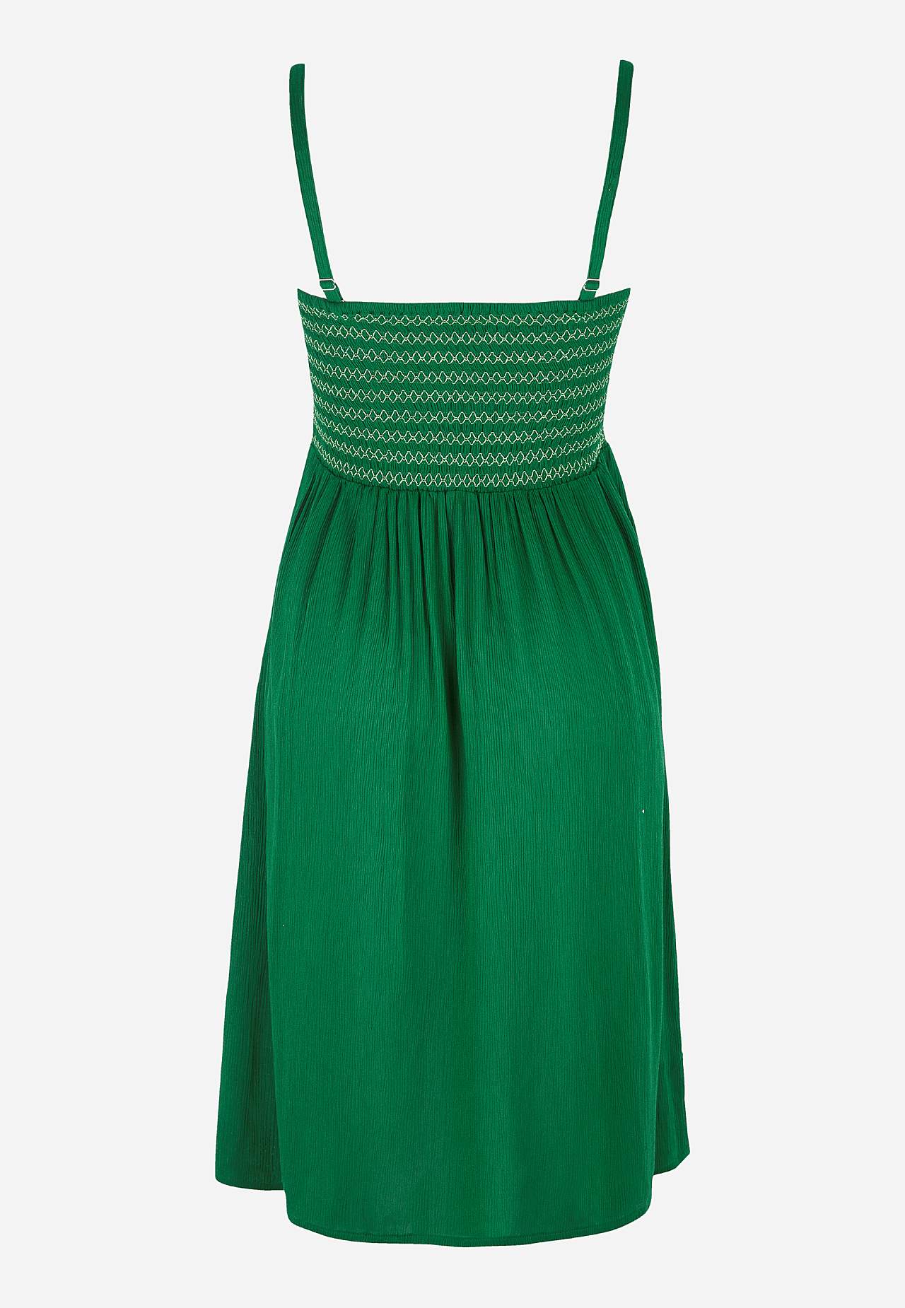 Kleid mit Smokarbeit