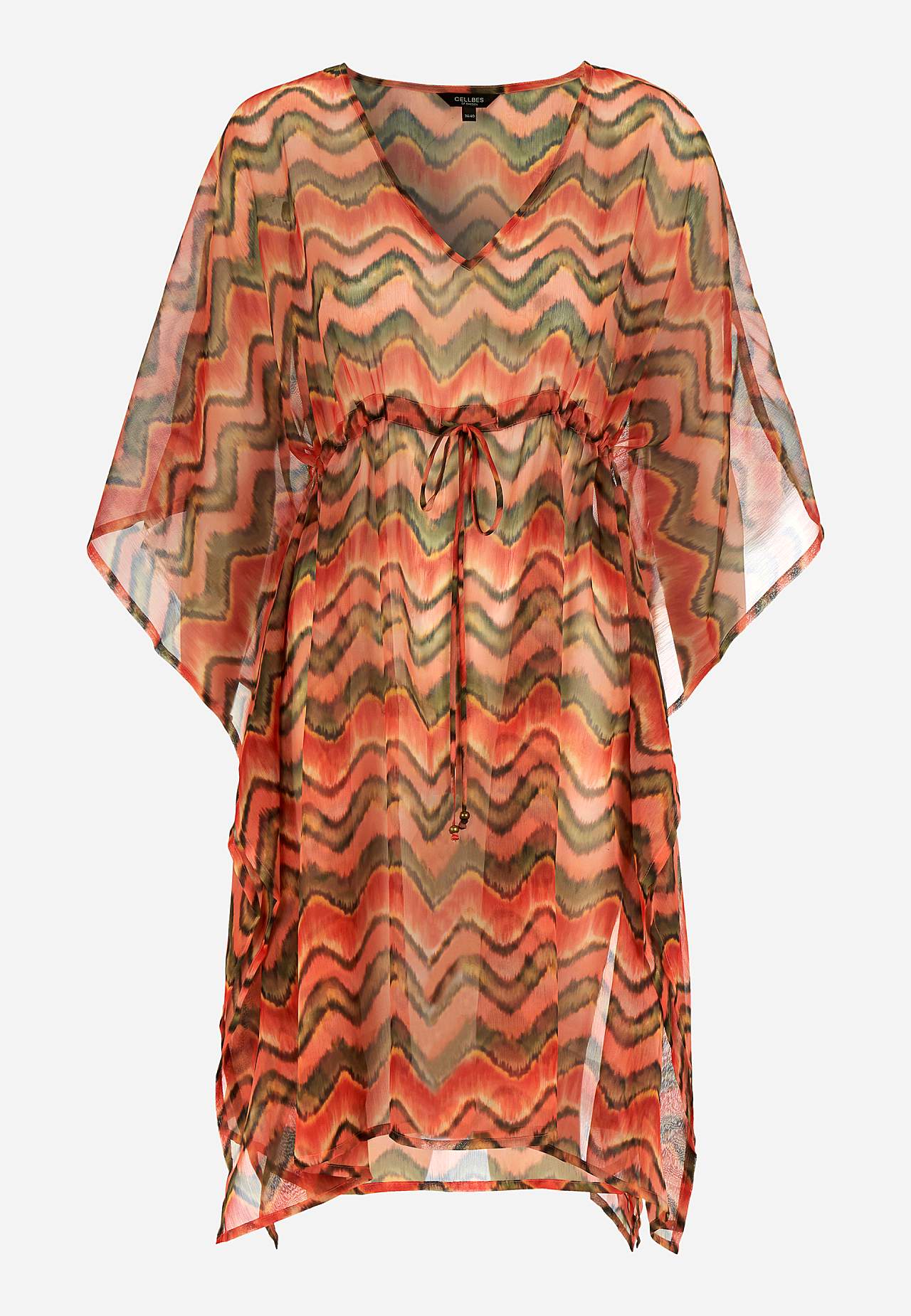 Gemusterter Strand-Kaftan