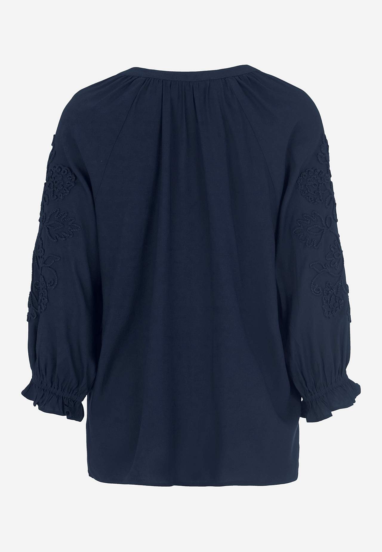 Bluse mit Stickerei