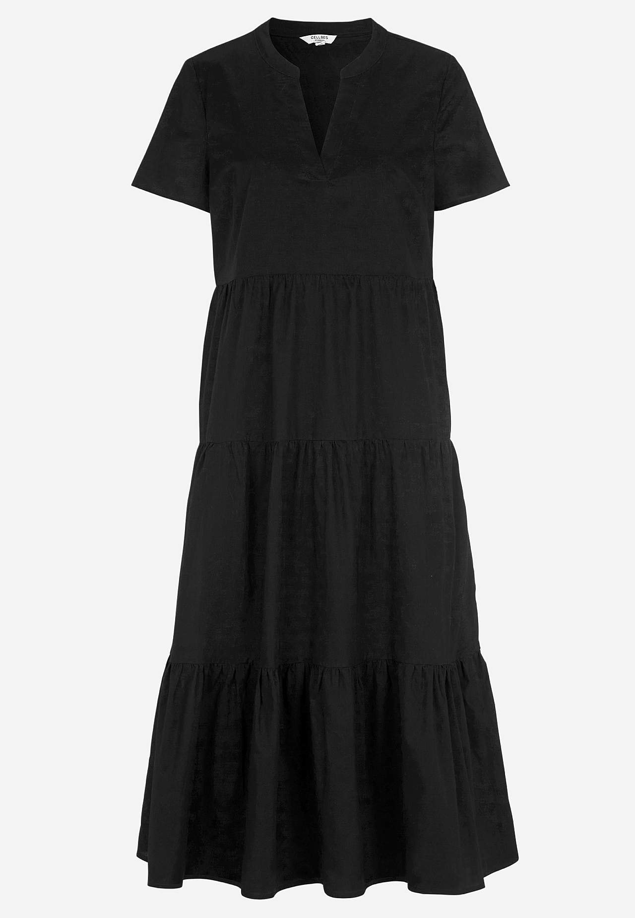 Baumwollkleid mit Volant