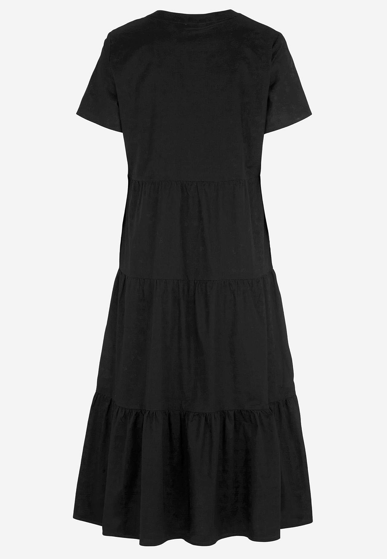 Baumwollkleid mit Volant