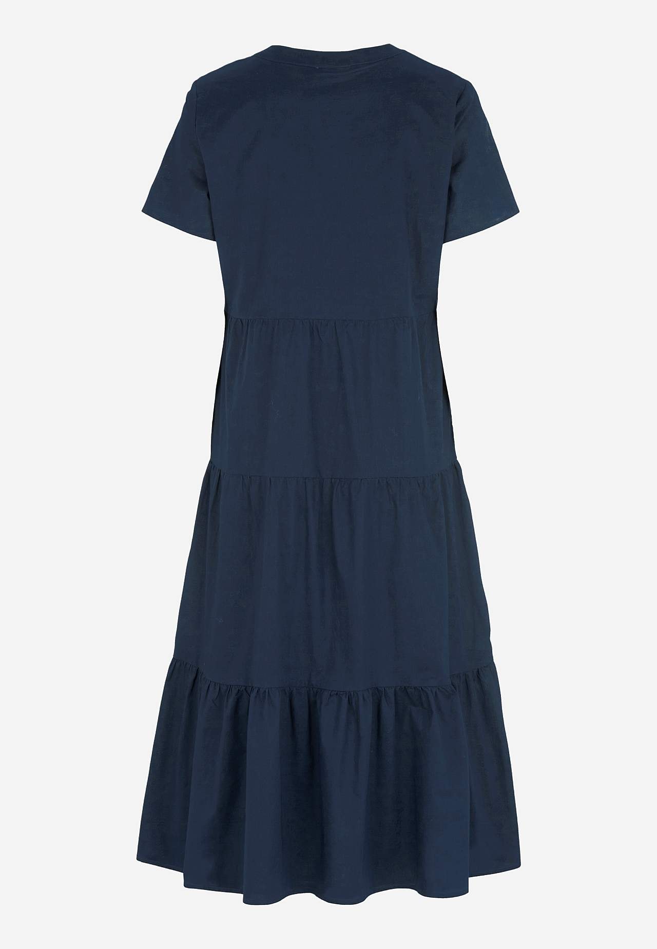 Baumwollkleid mit Volant