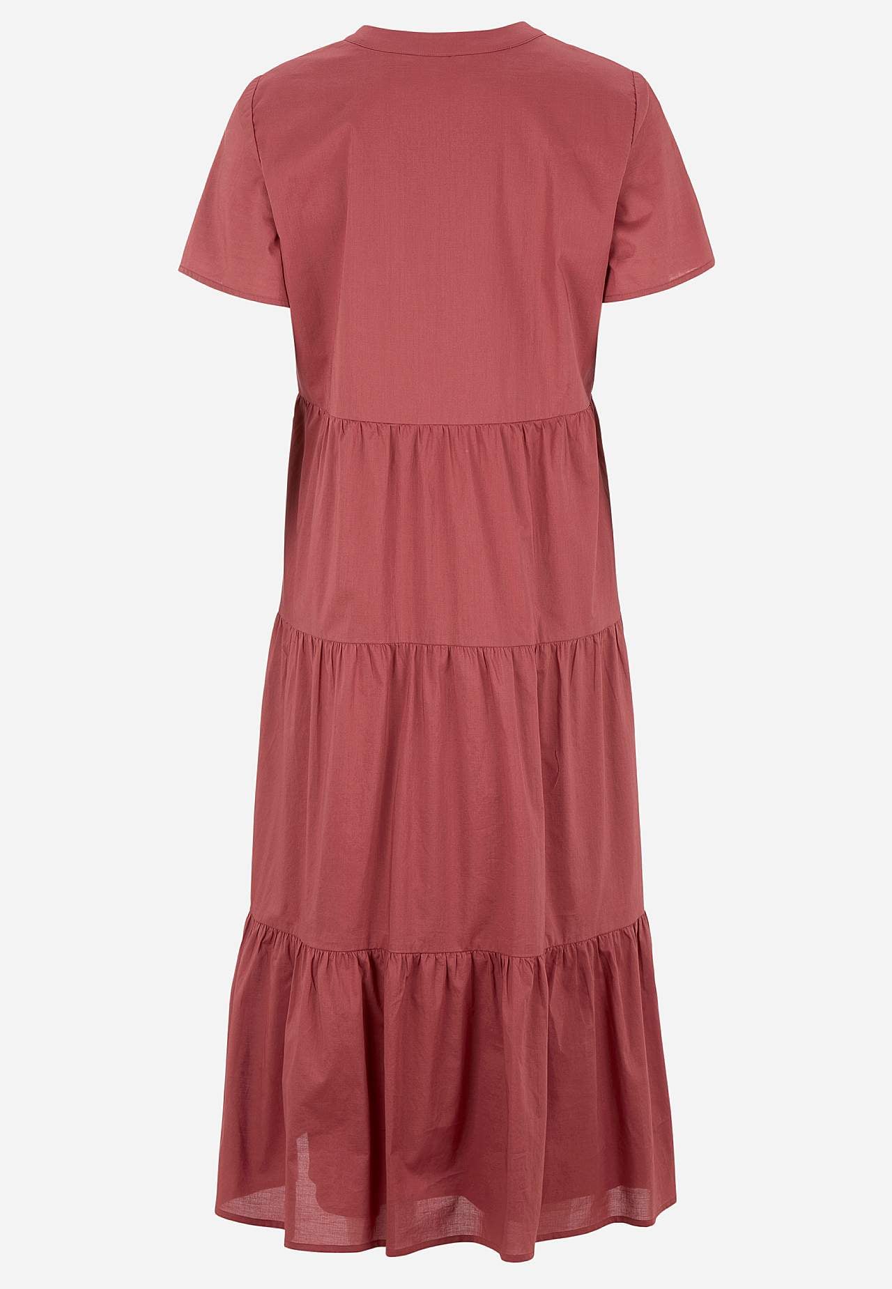 Baumwollkleid mit Volant
