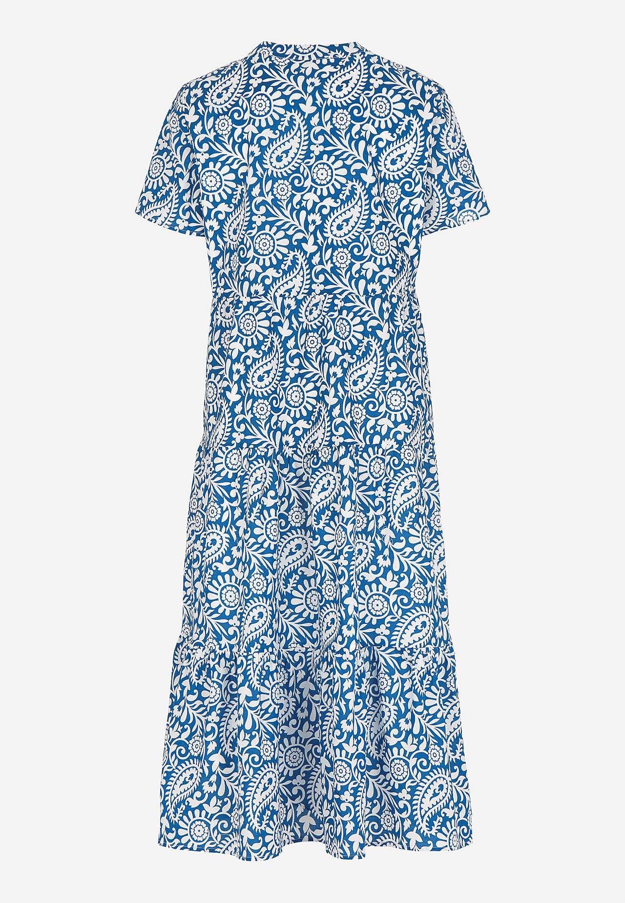 Baumwollkleid mit Volant